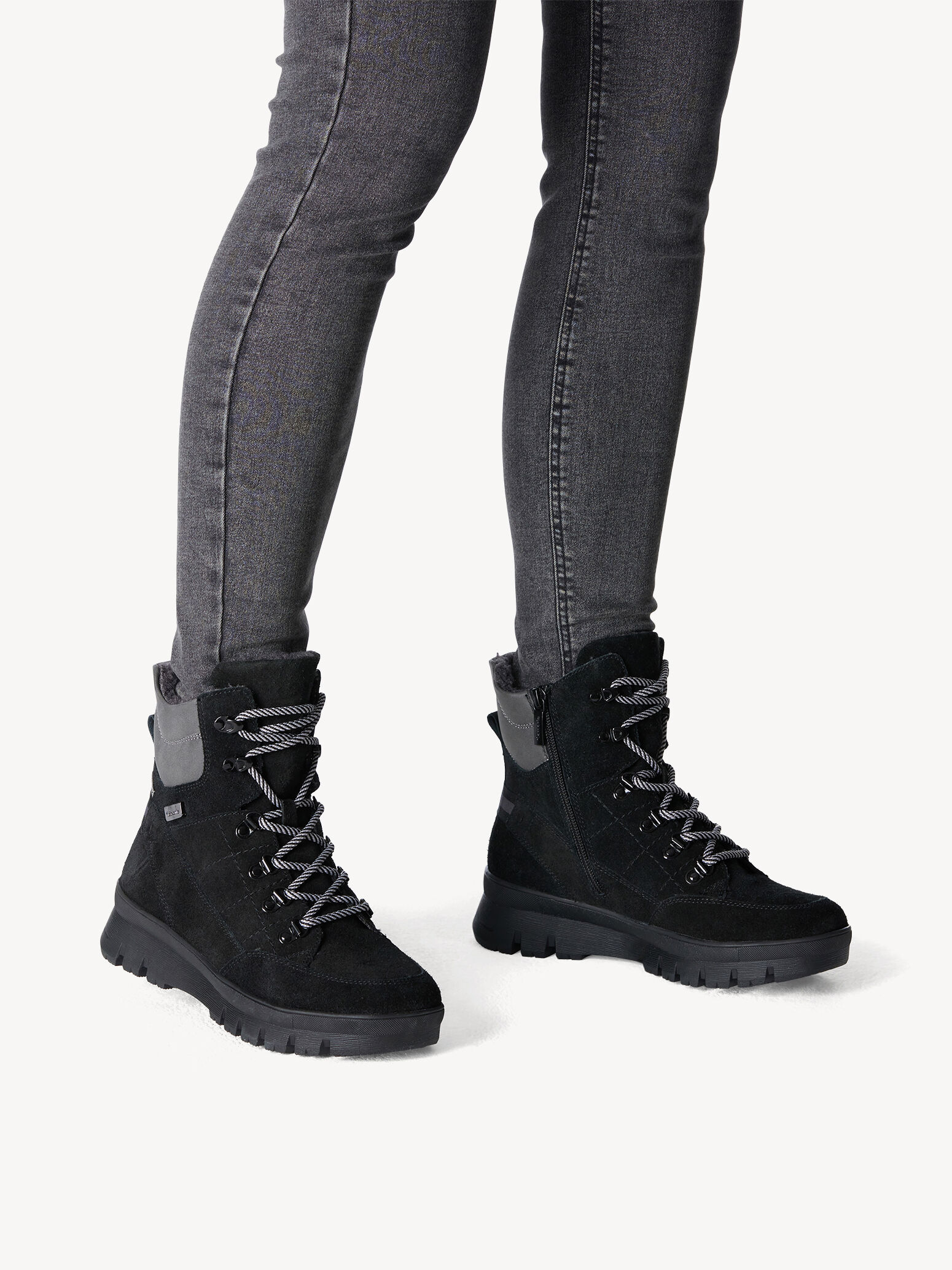 Leather Bootie - Black