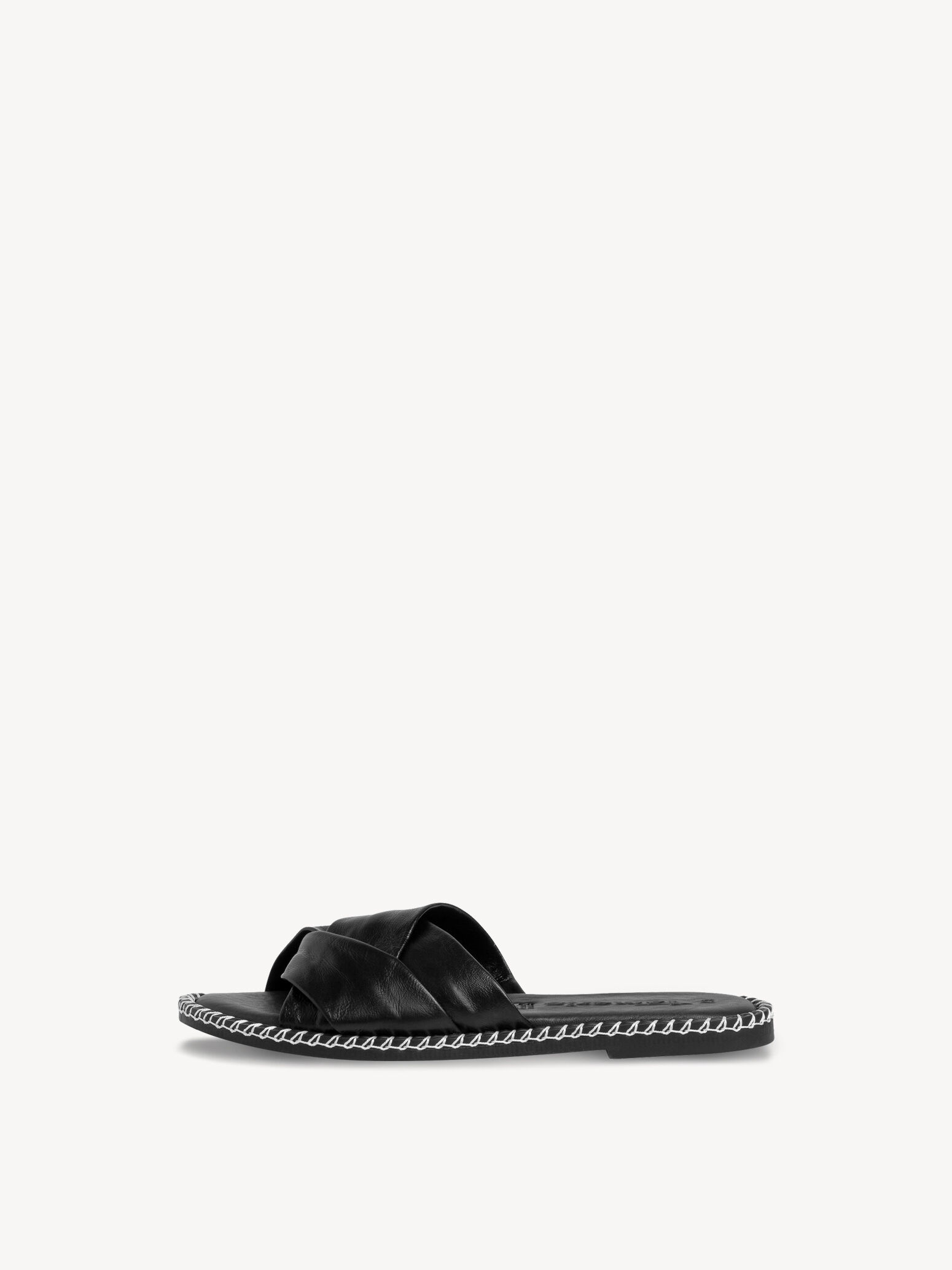 Leather Mule - Black