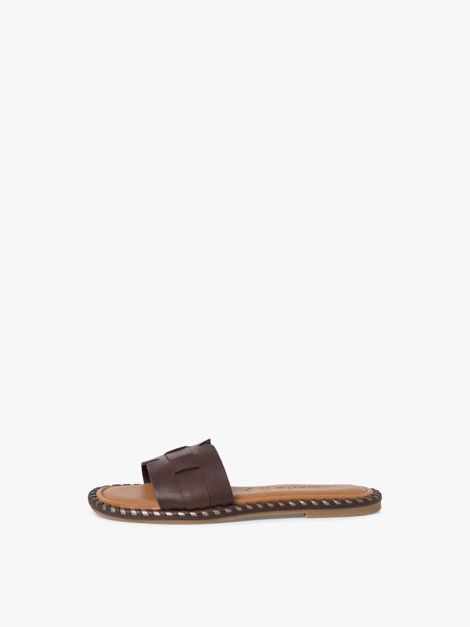 Leather Mule - Brown