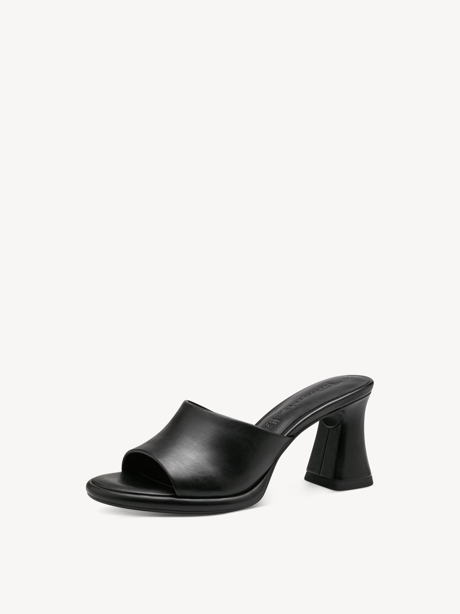 Leather Mule - Black