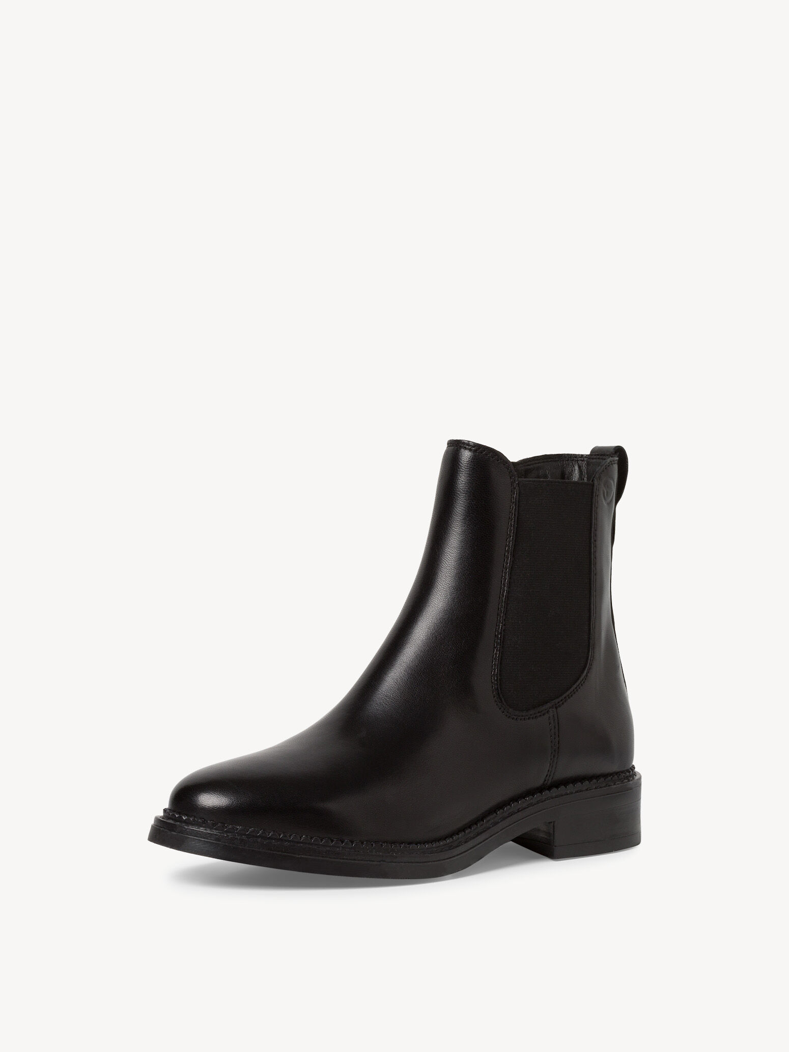 Leather Chelsea Boot - Black