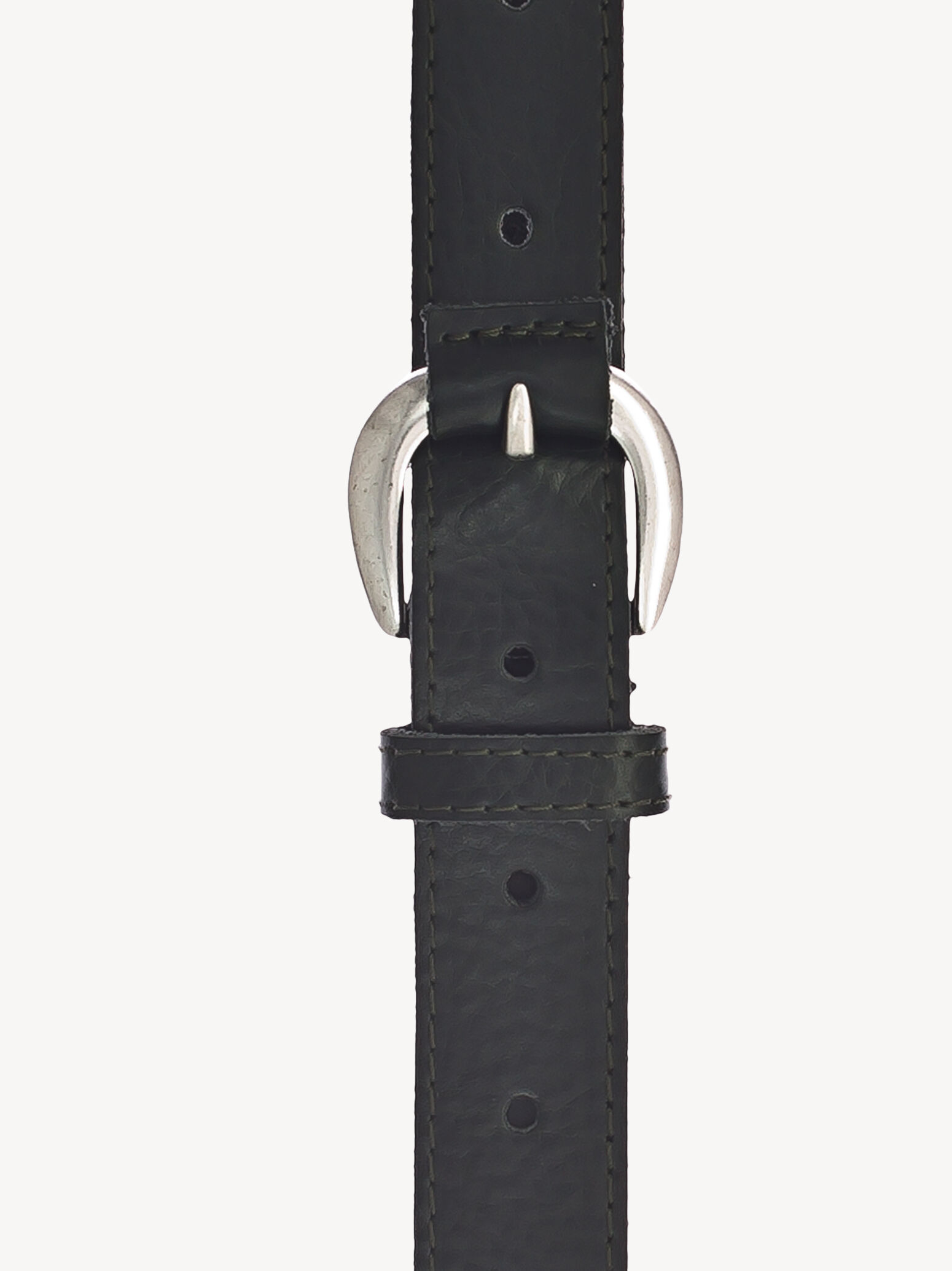 Leather Belt - Green