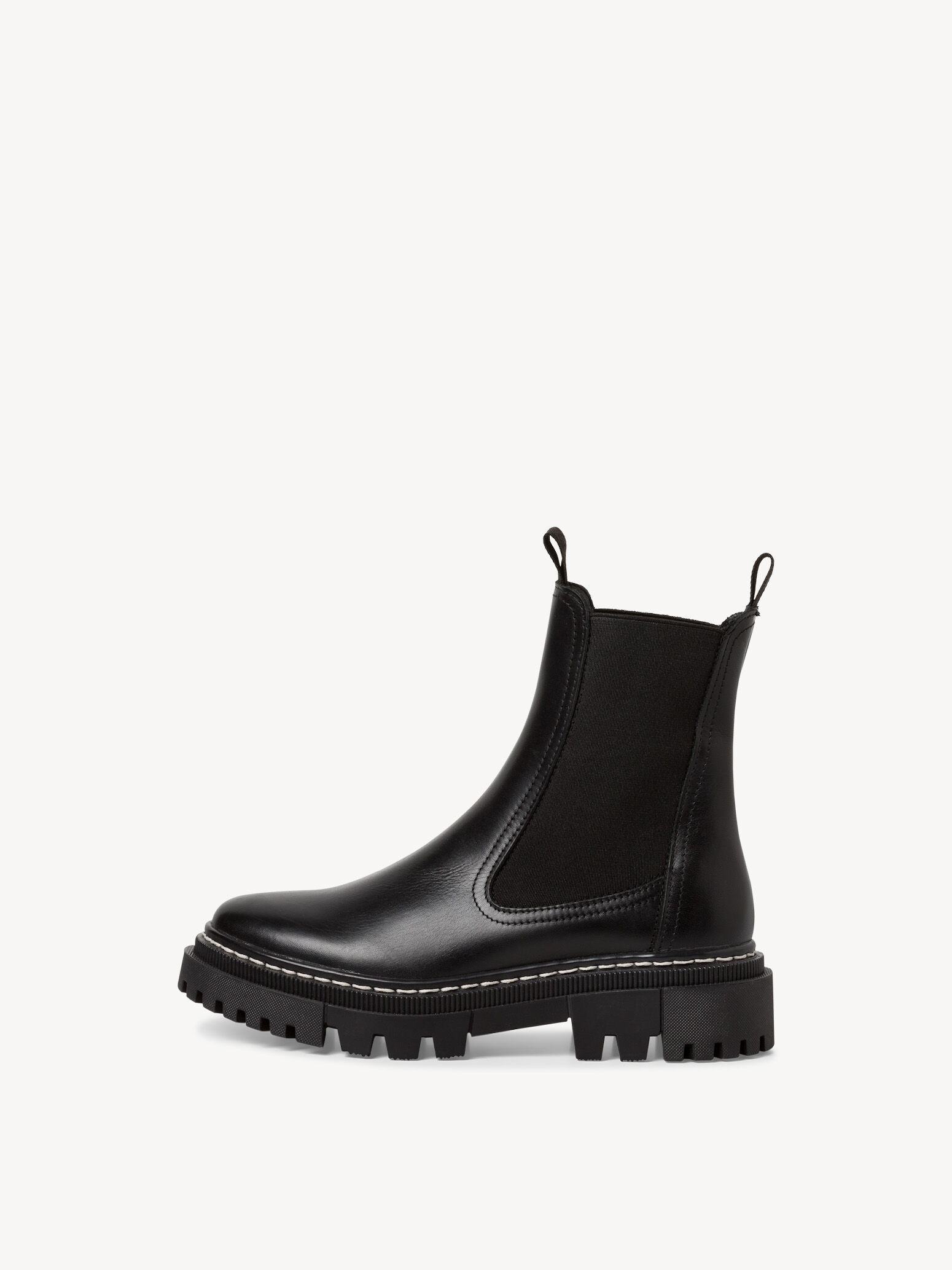 Leather Chelsea Boot - Black