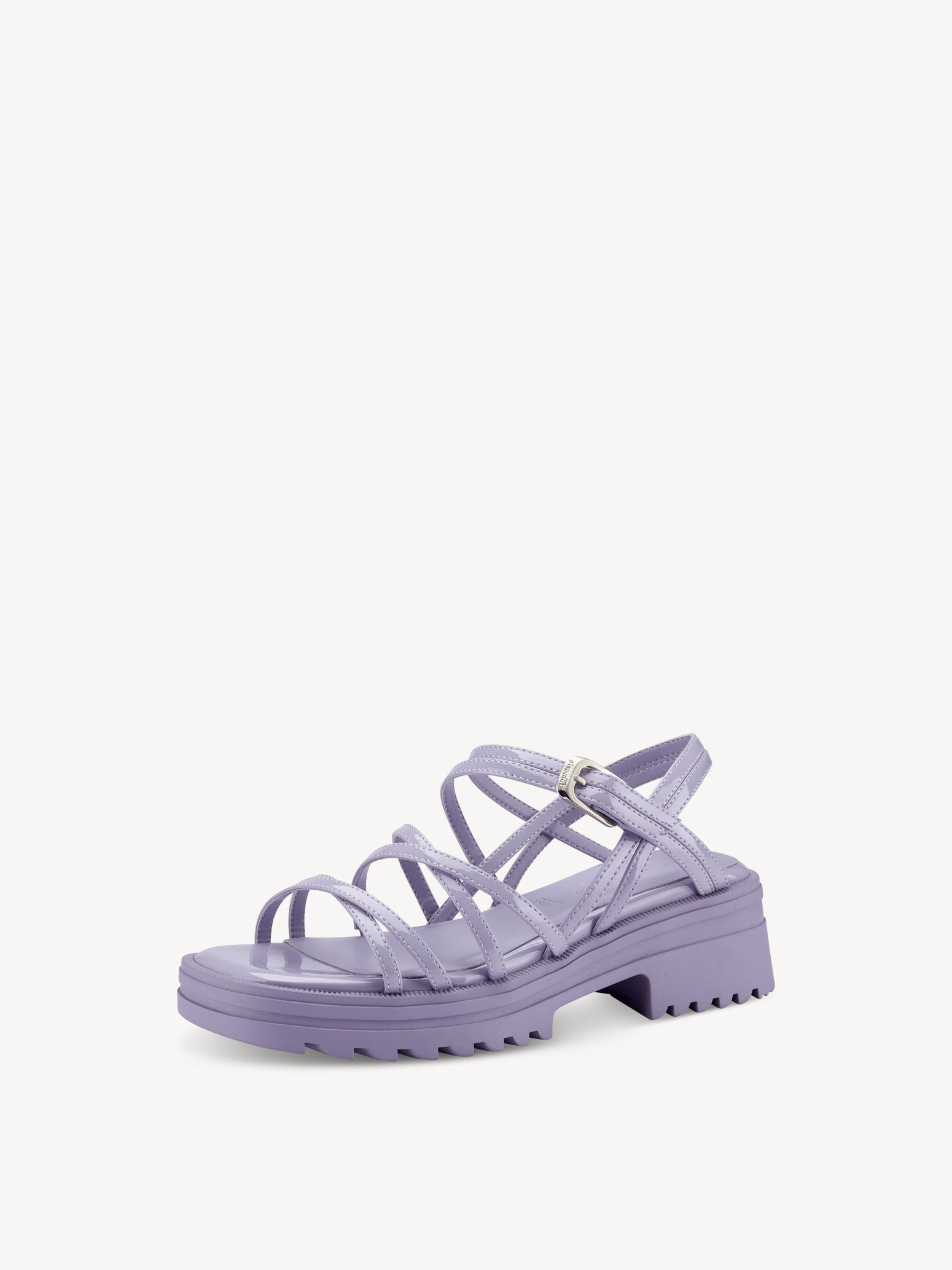 Heeled Sandal - Purple