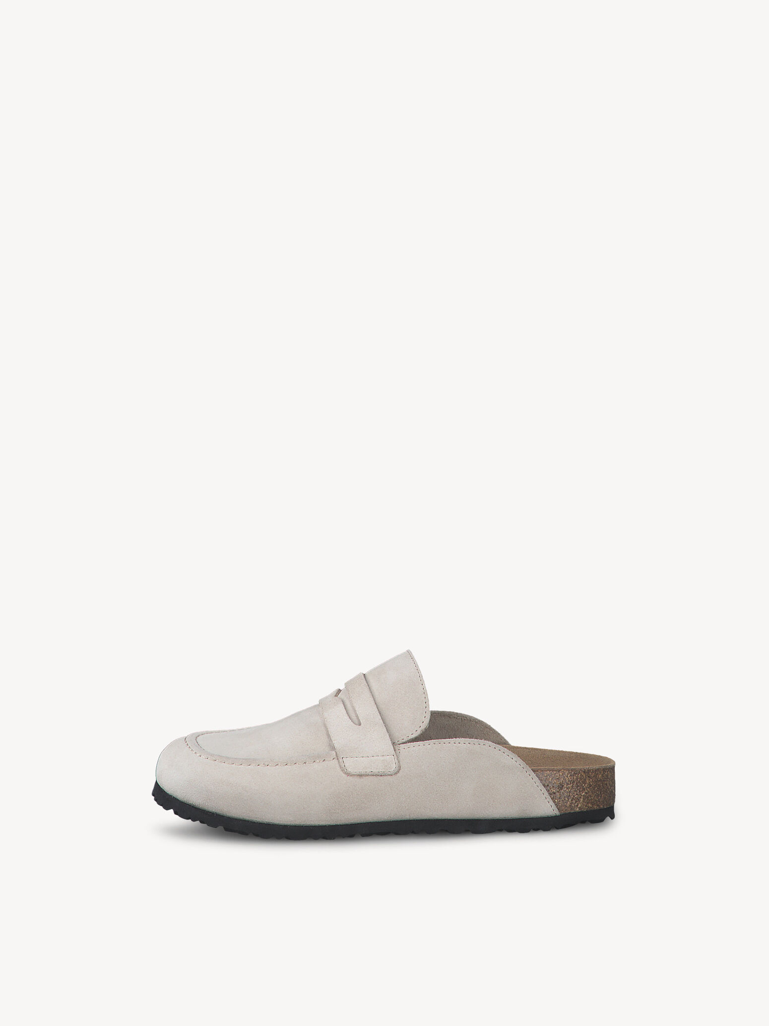 Leather Mule - Beige
