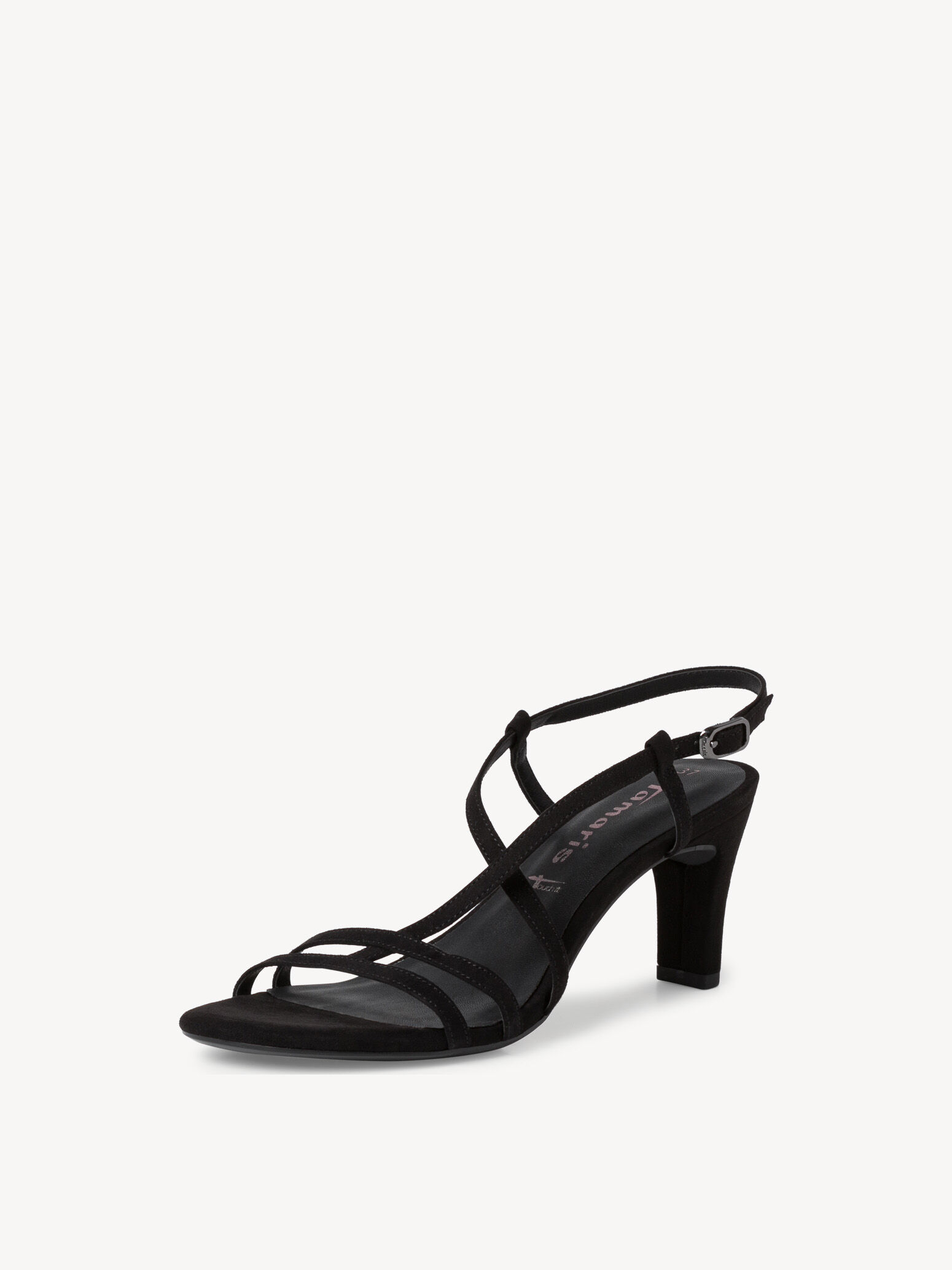 Heeled Sandal - Black