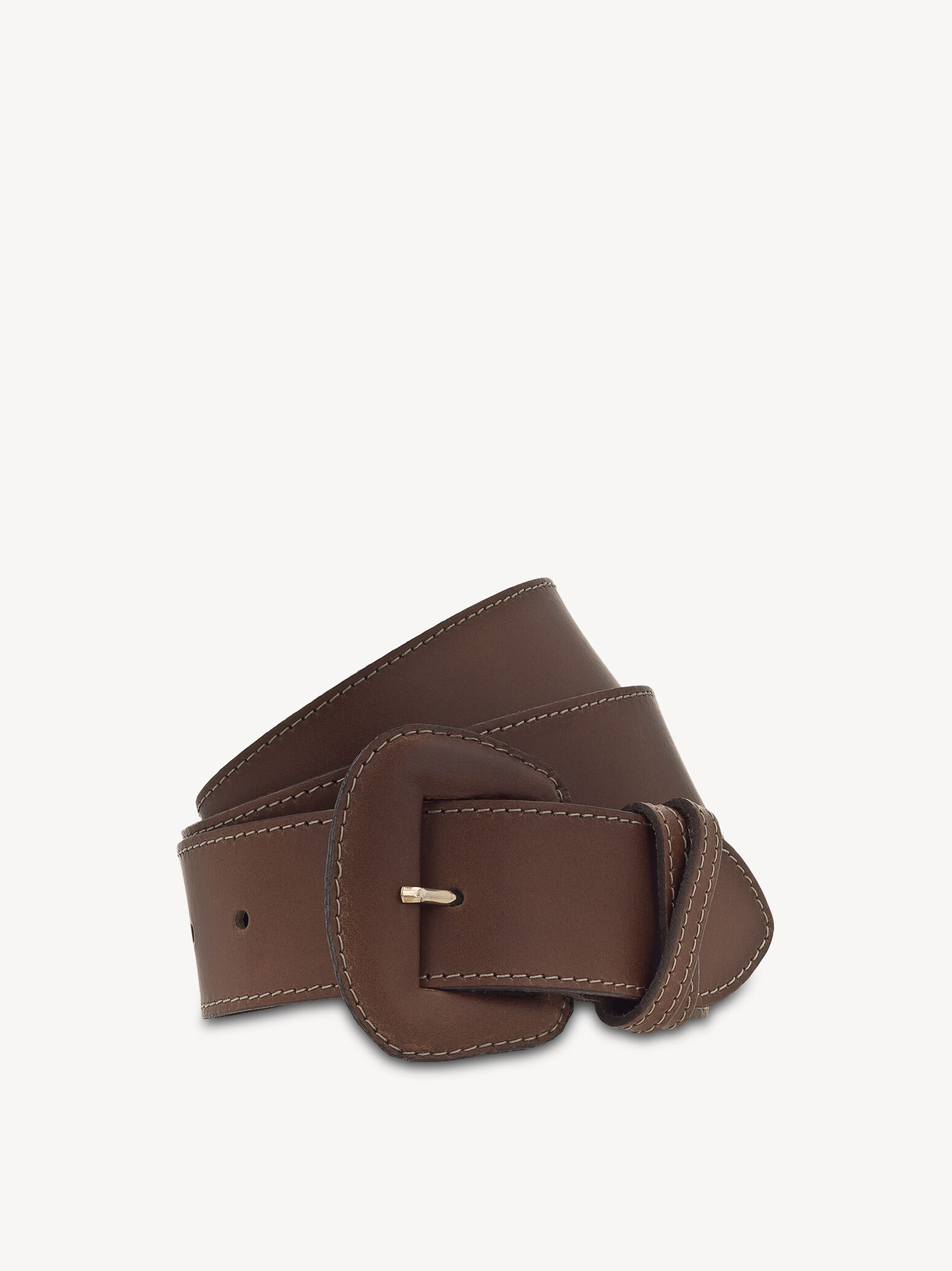 Leather Waist Belt - Brown