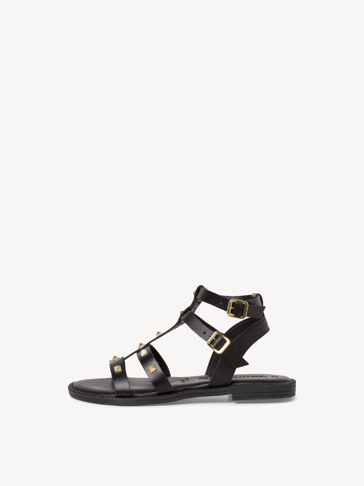 Leather Sandal - Black