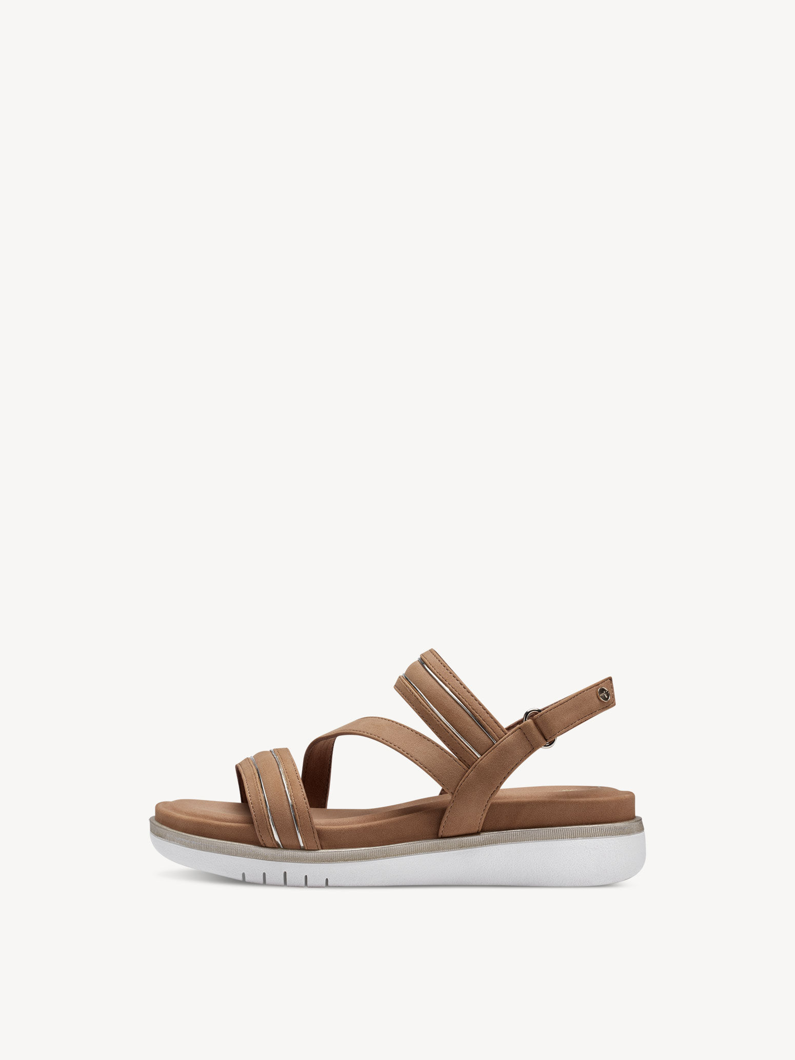 Heeled Sandal - Brown