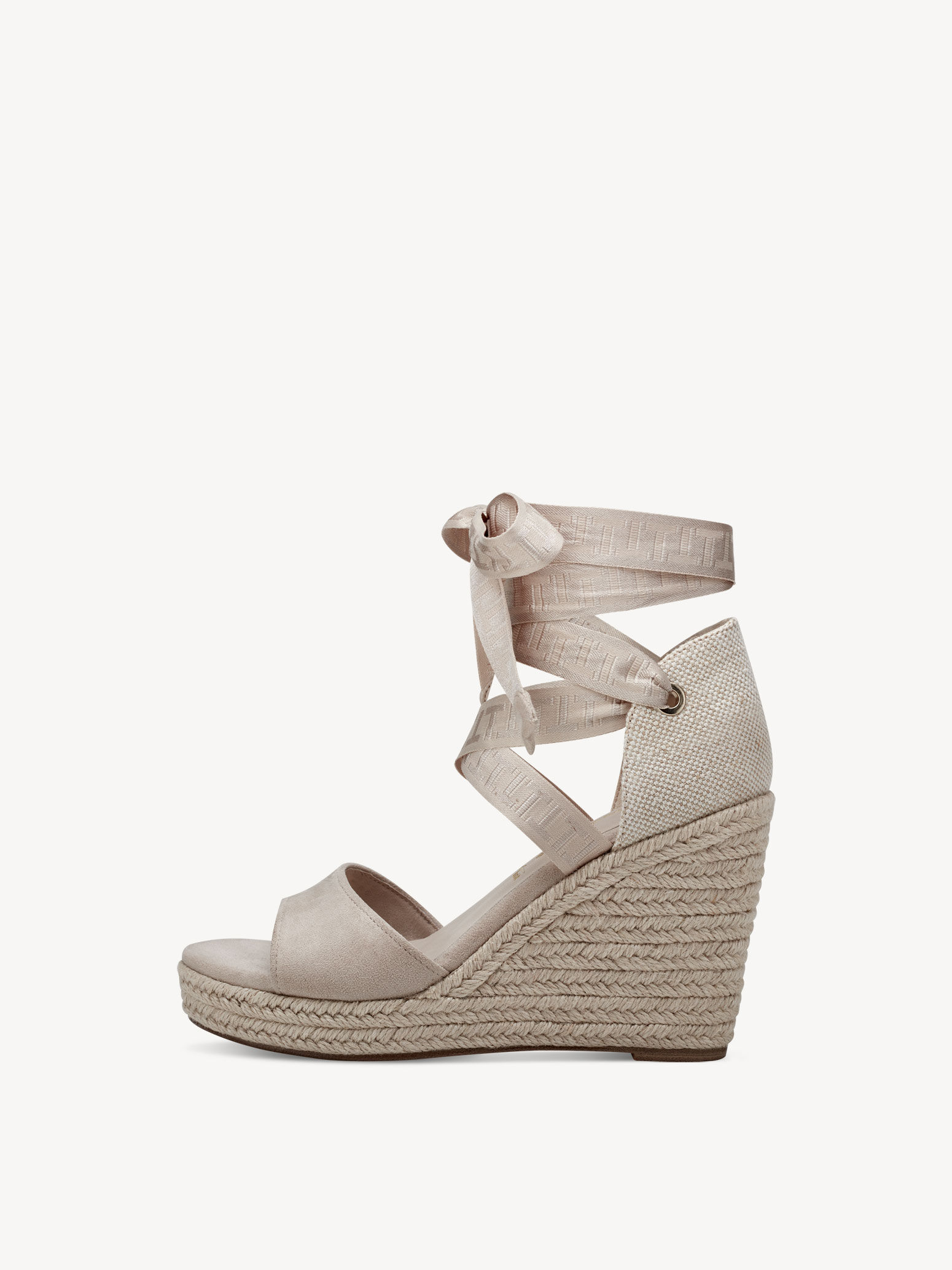 Heeled Sandal - Beige