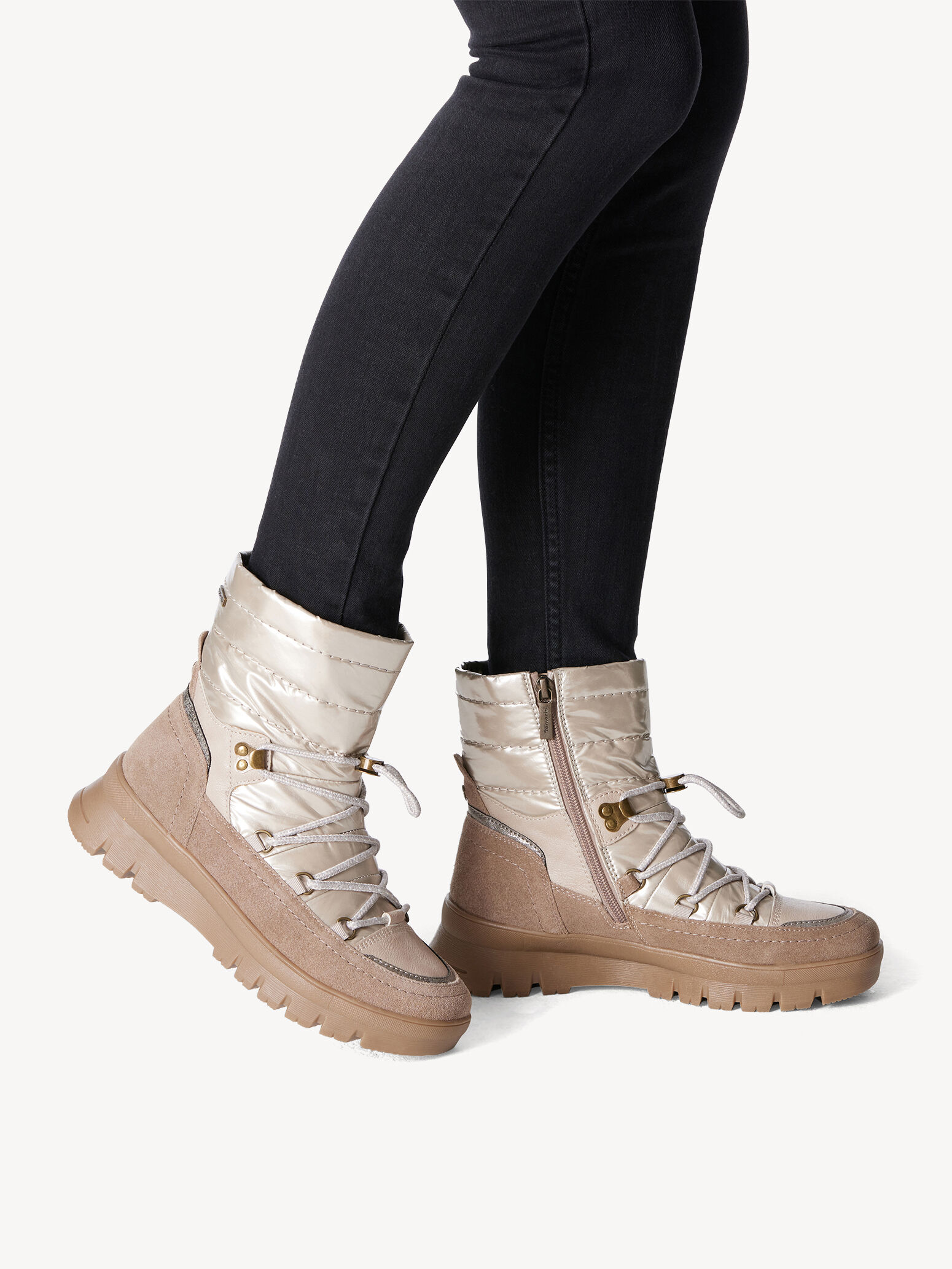 Leather Bootie - Brown