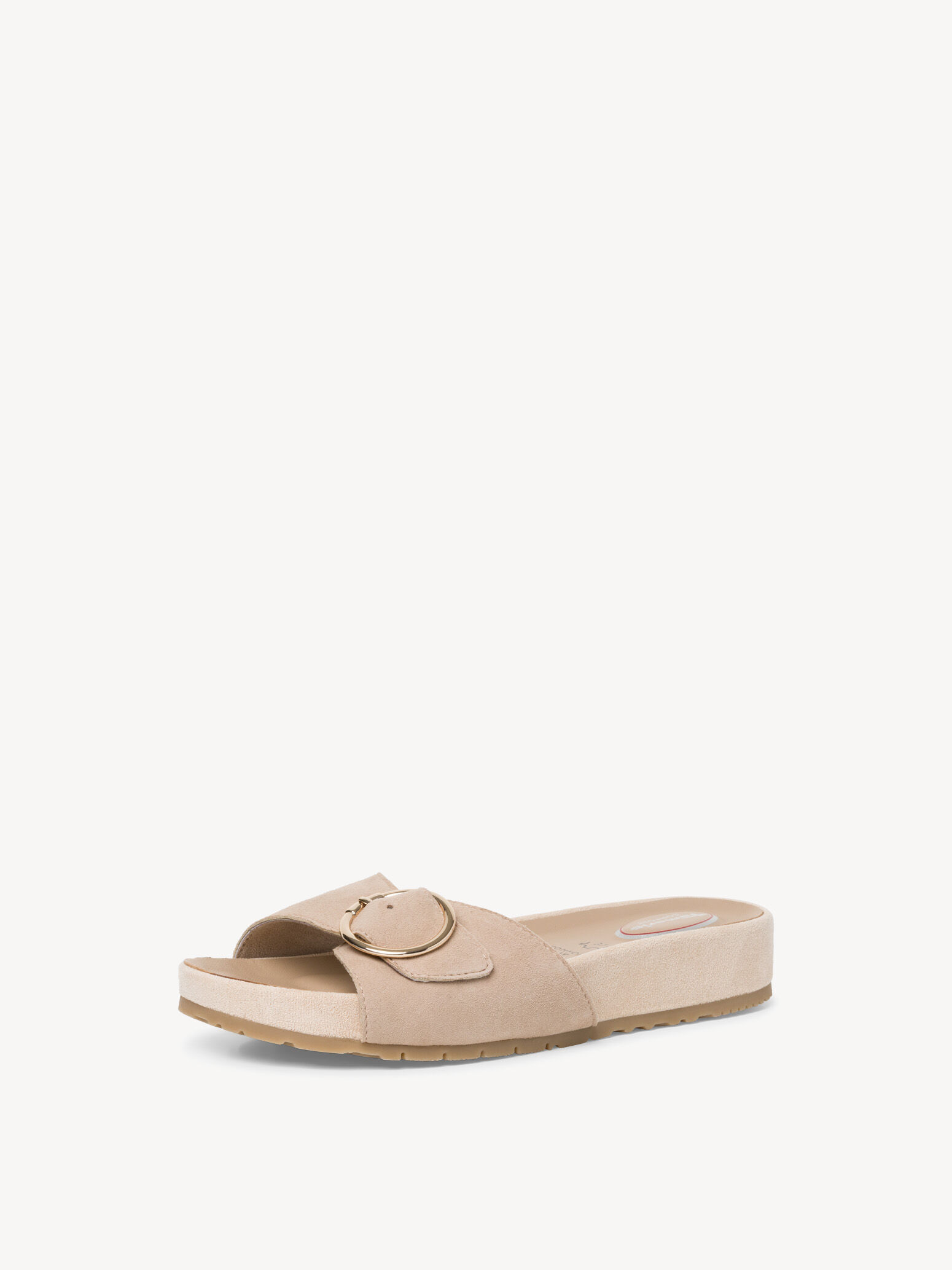 Leather Mule - Beige