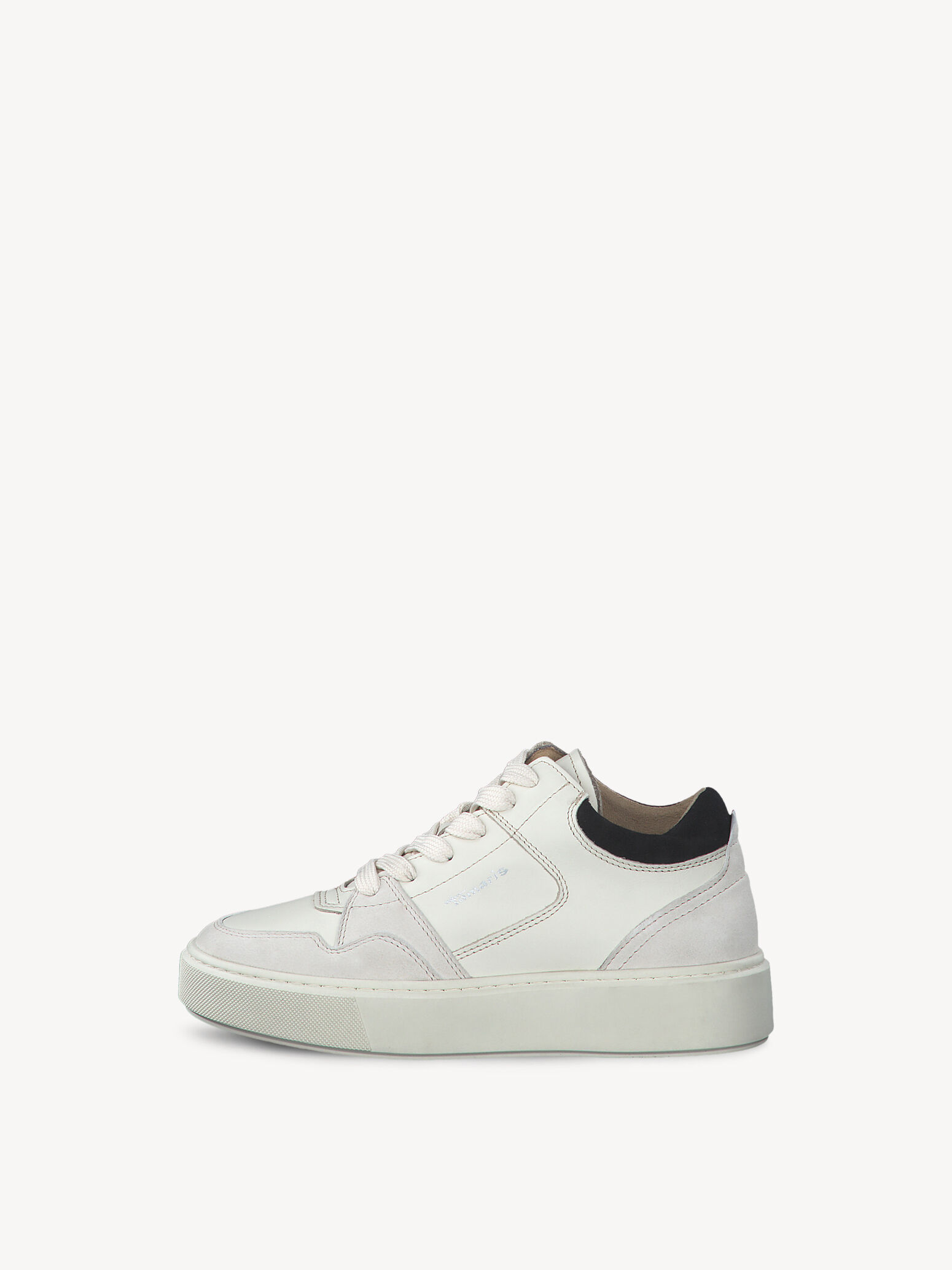 Leather Sneaker - Beige