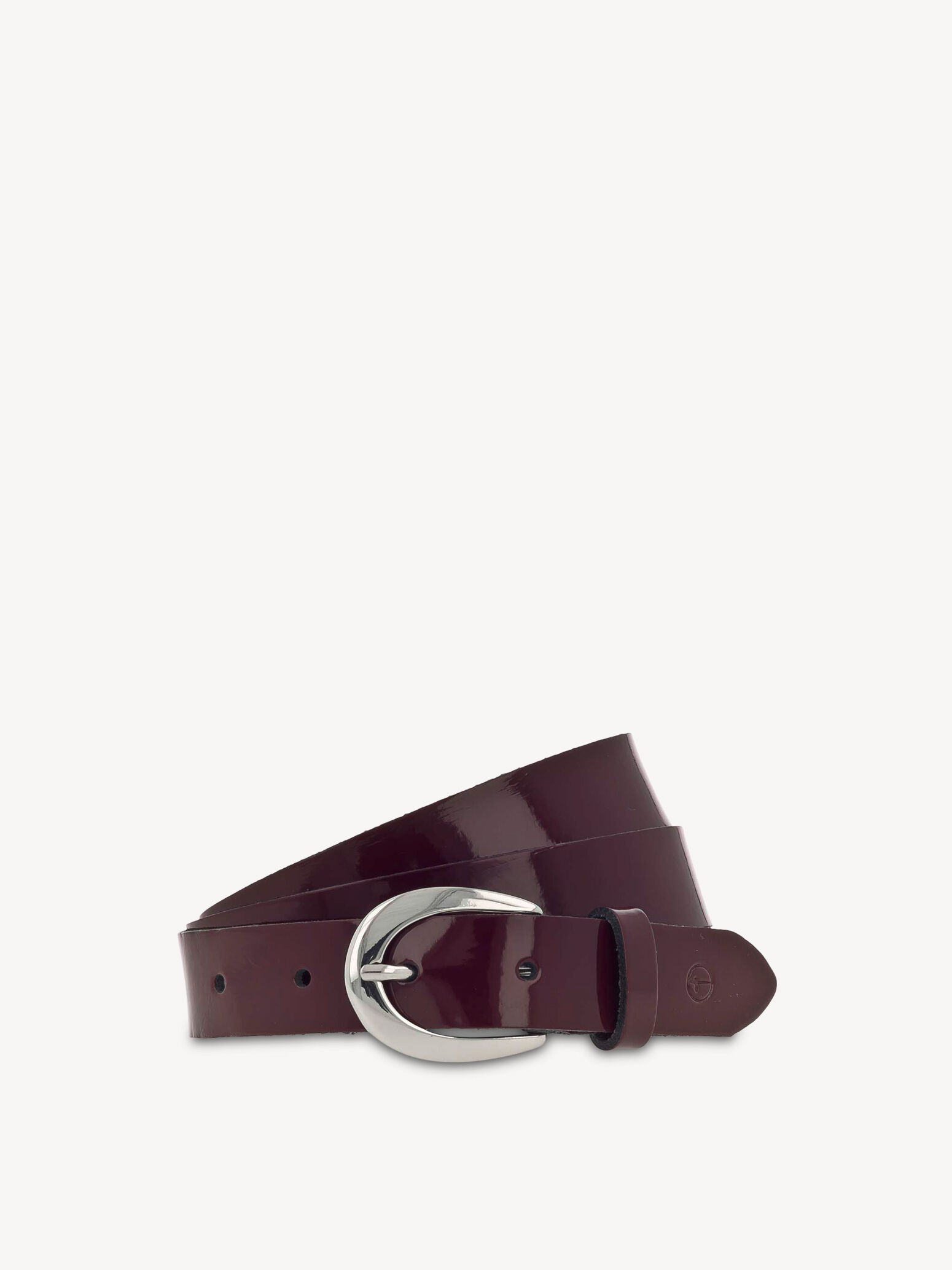Leather Belt - Red