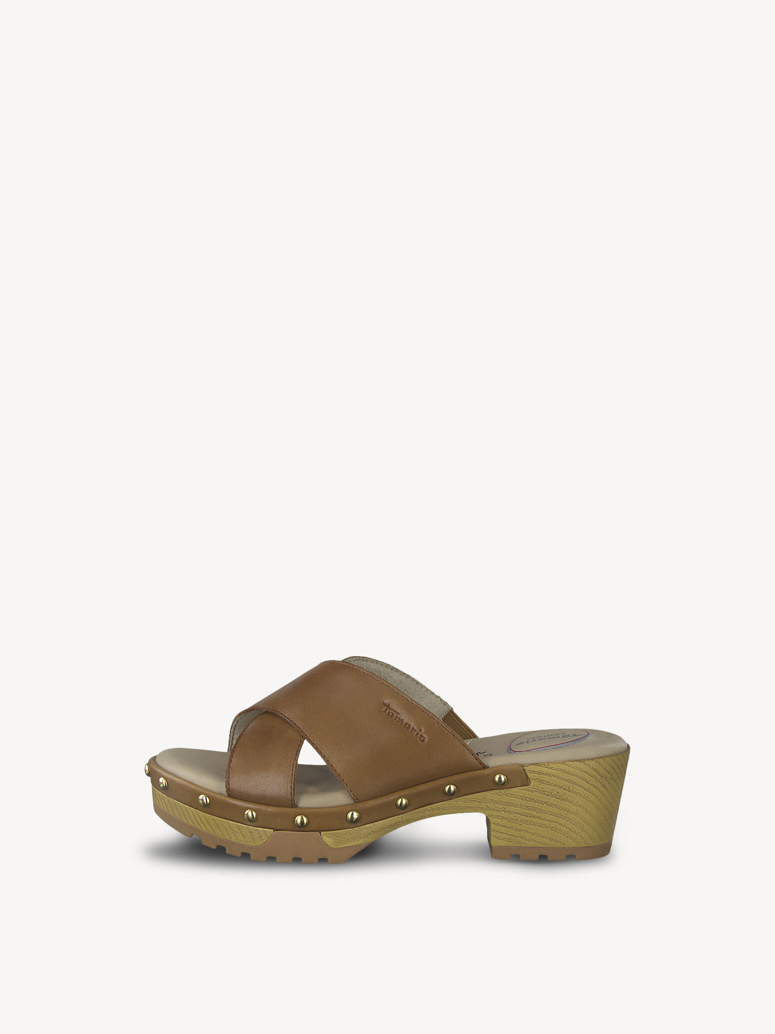 Leather Mule - Brown