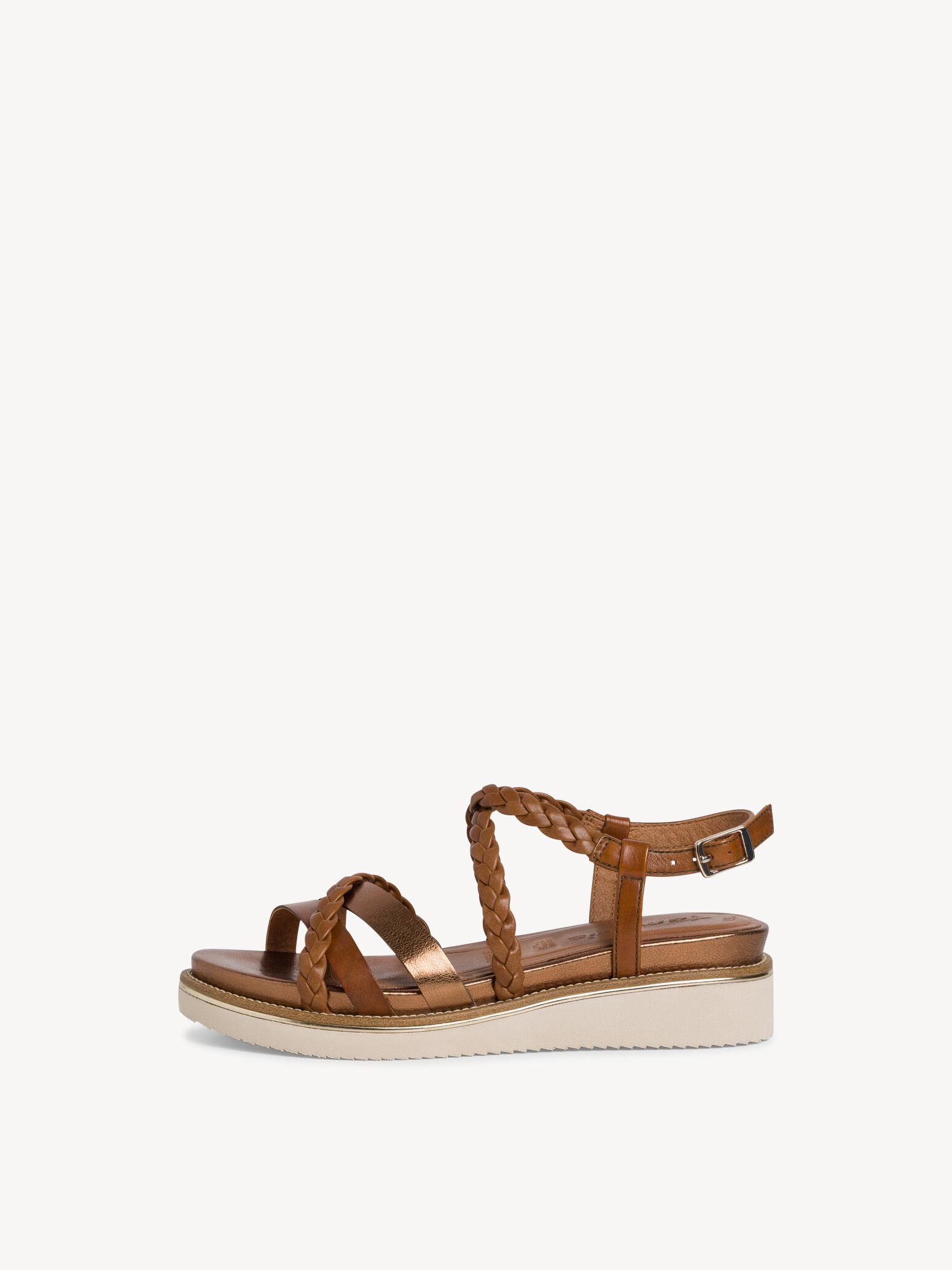 Heeled Sandal - Brown
