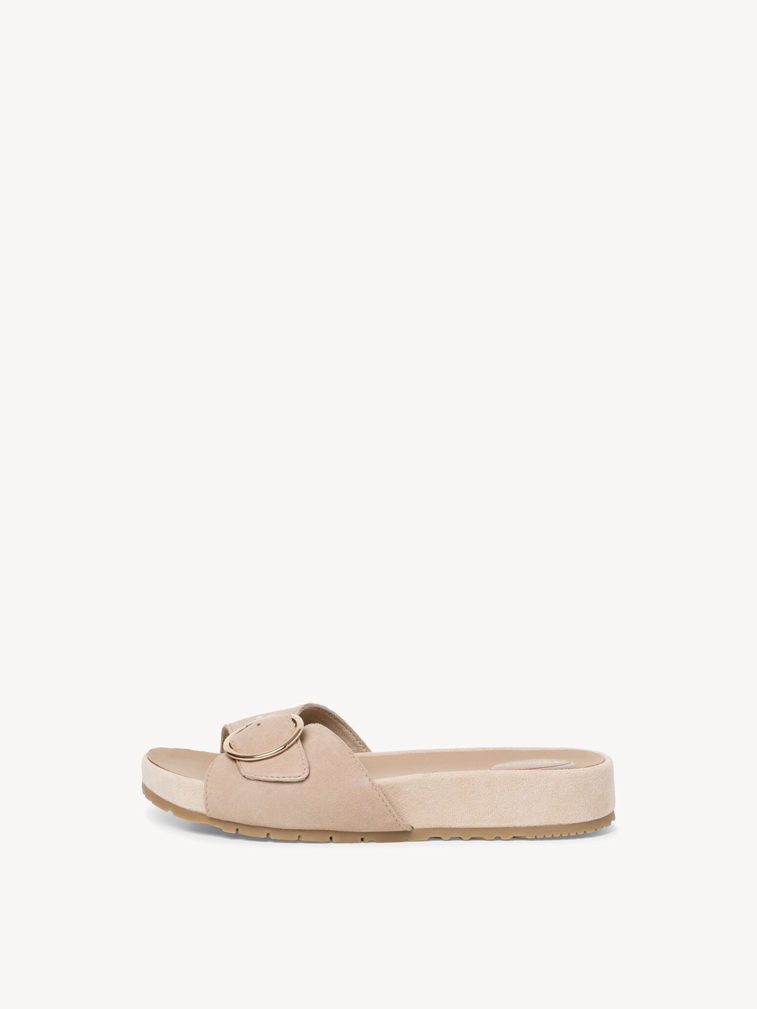 Leather Mule - Beige