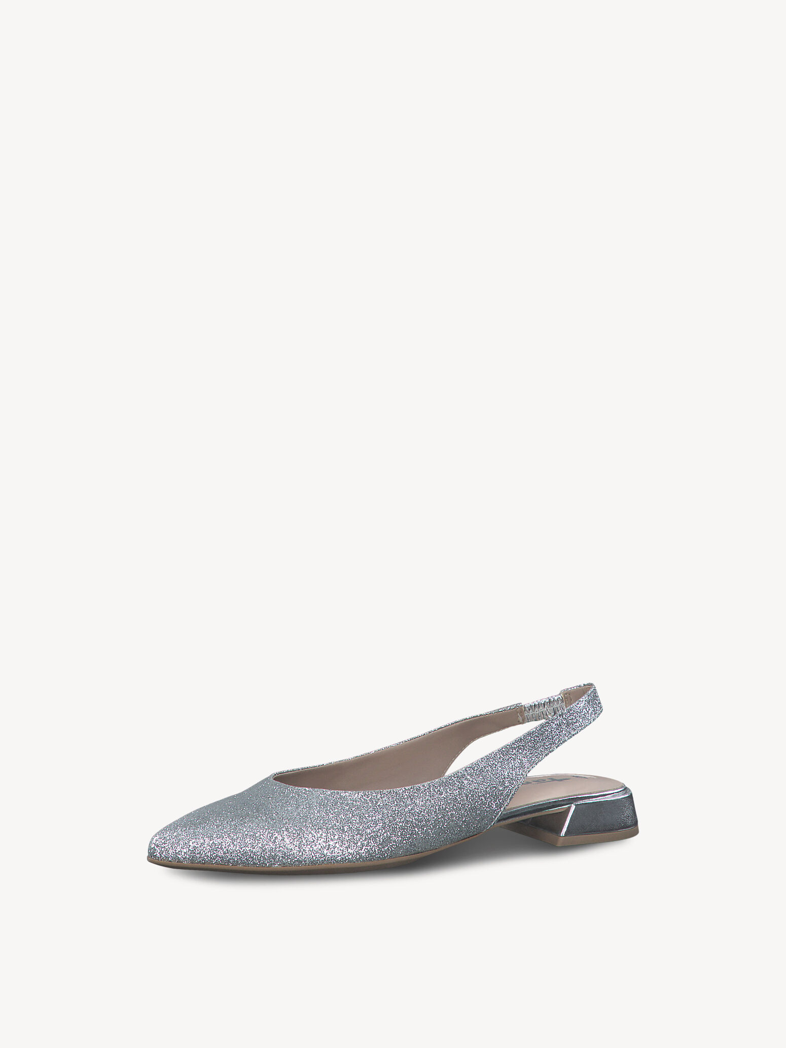 Sling Pumps - Metallic