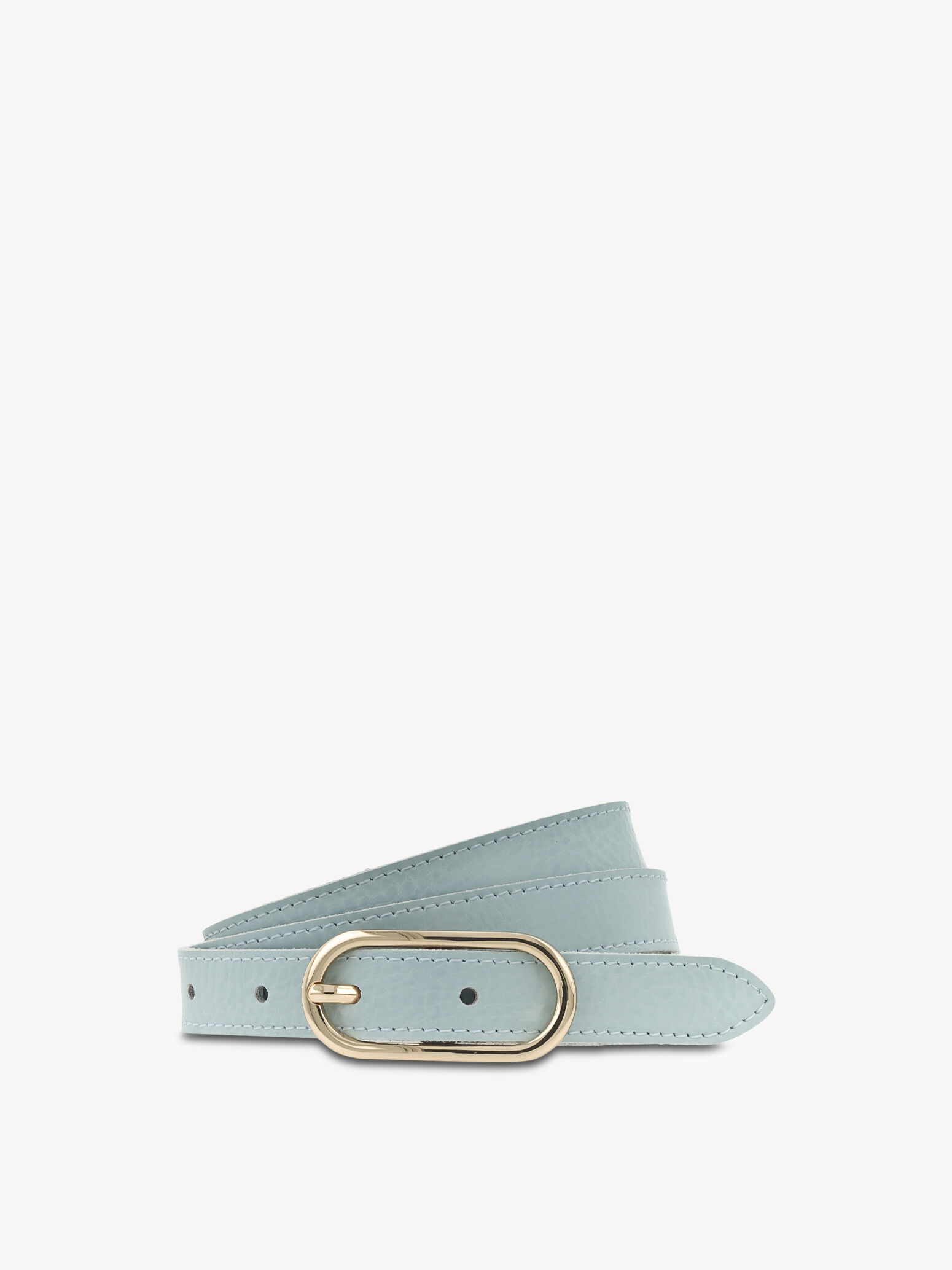 Leather Belt - Blue