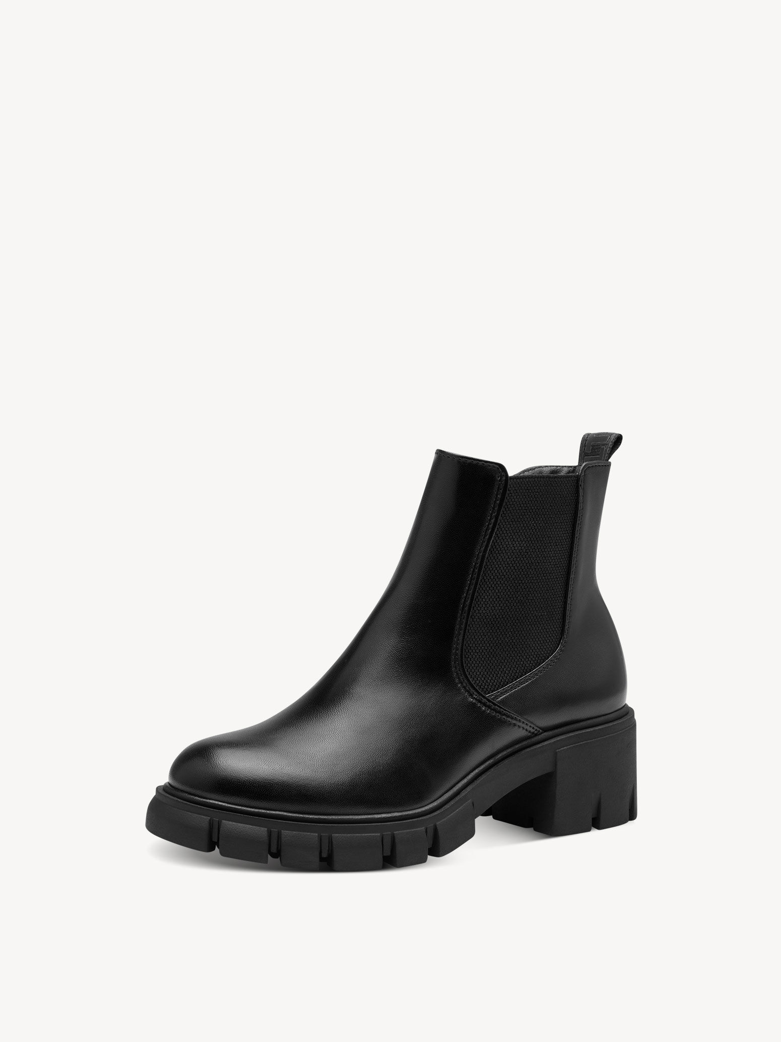 Leather Chelsea Boot - Black