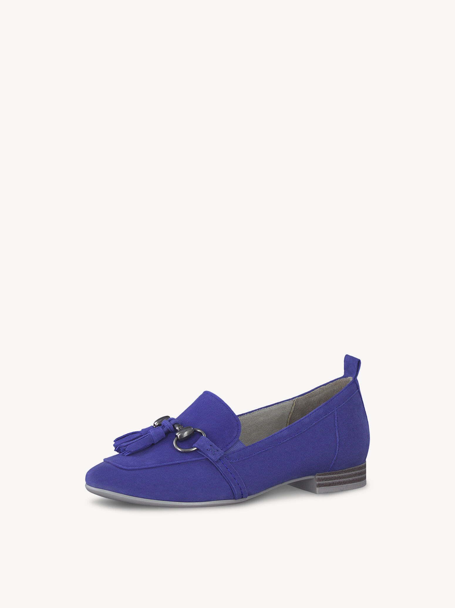 Leather Slipper - Blue