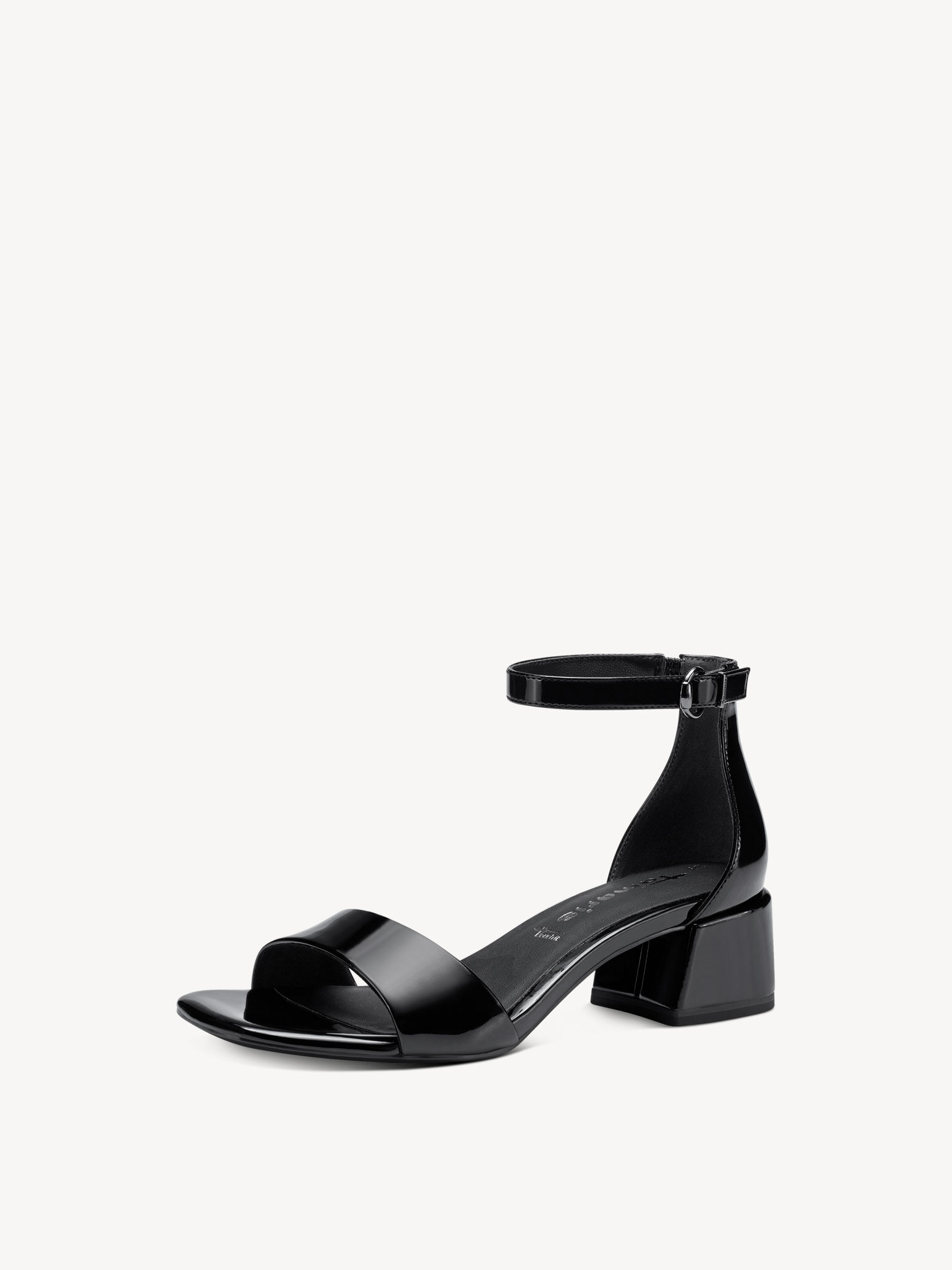 Heeled Sandal - Black