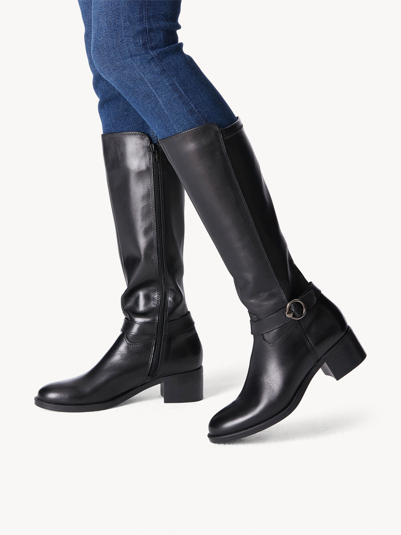Leather Boots - Black