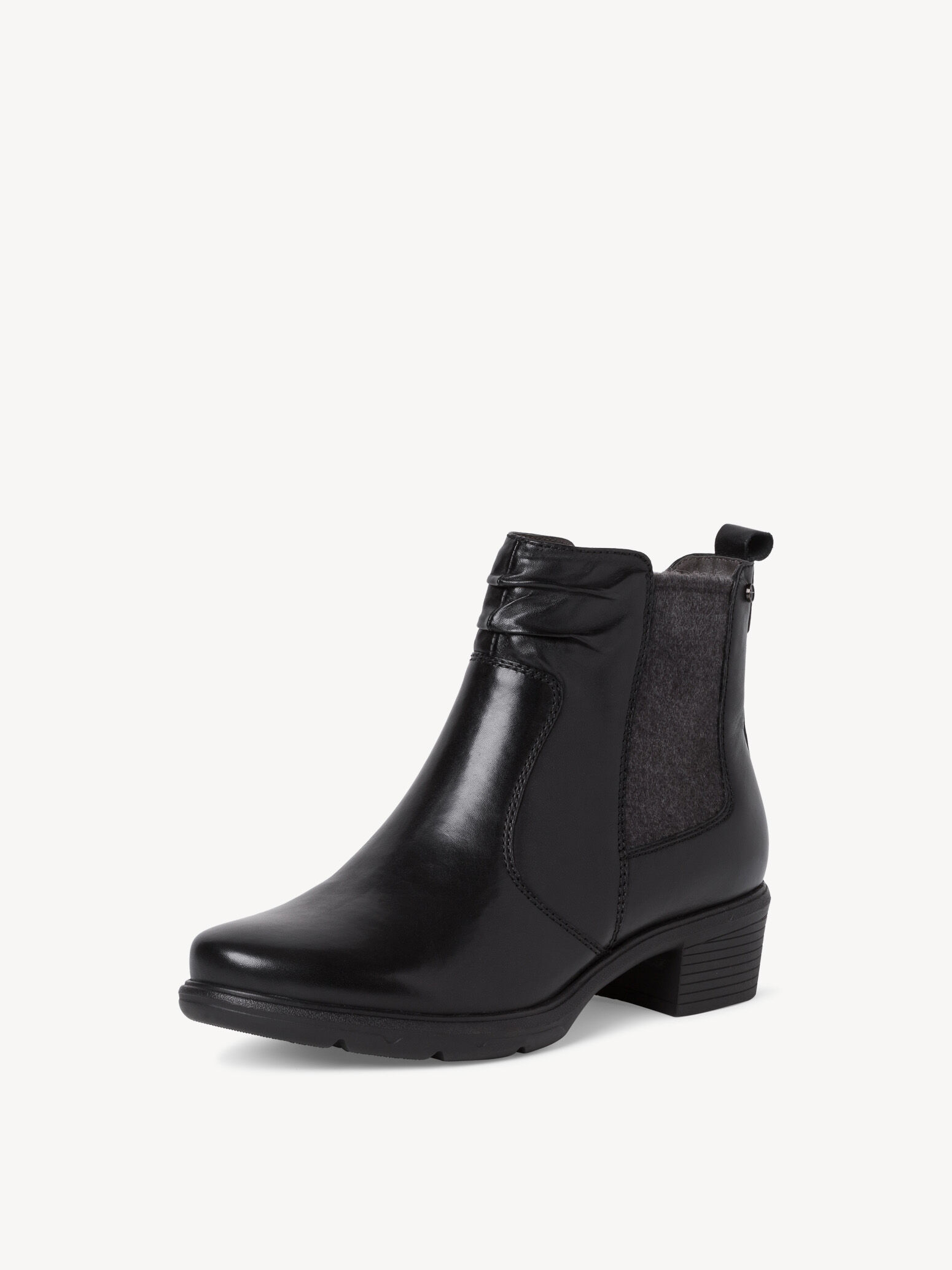 Leather Chelsea Boot - Black