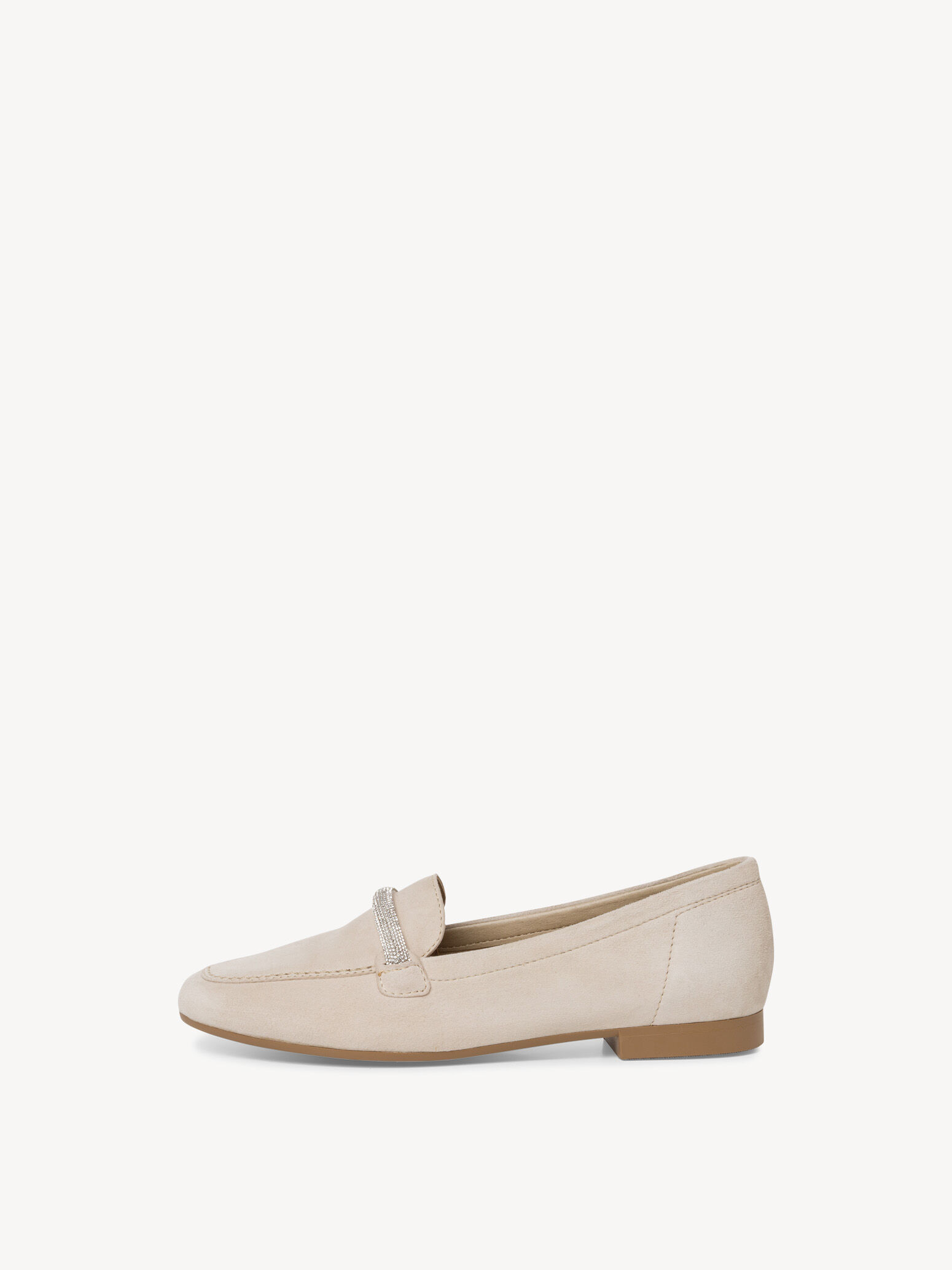 Leather Slipper - Beige