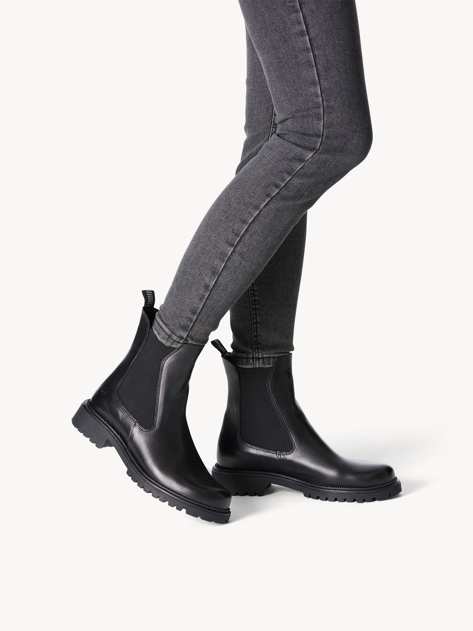 Leather Chelsea Boot - Black