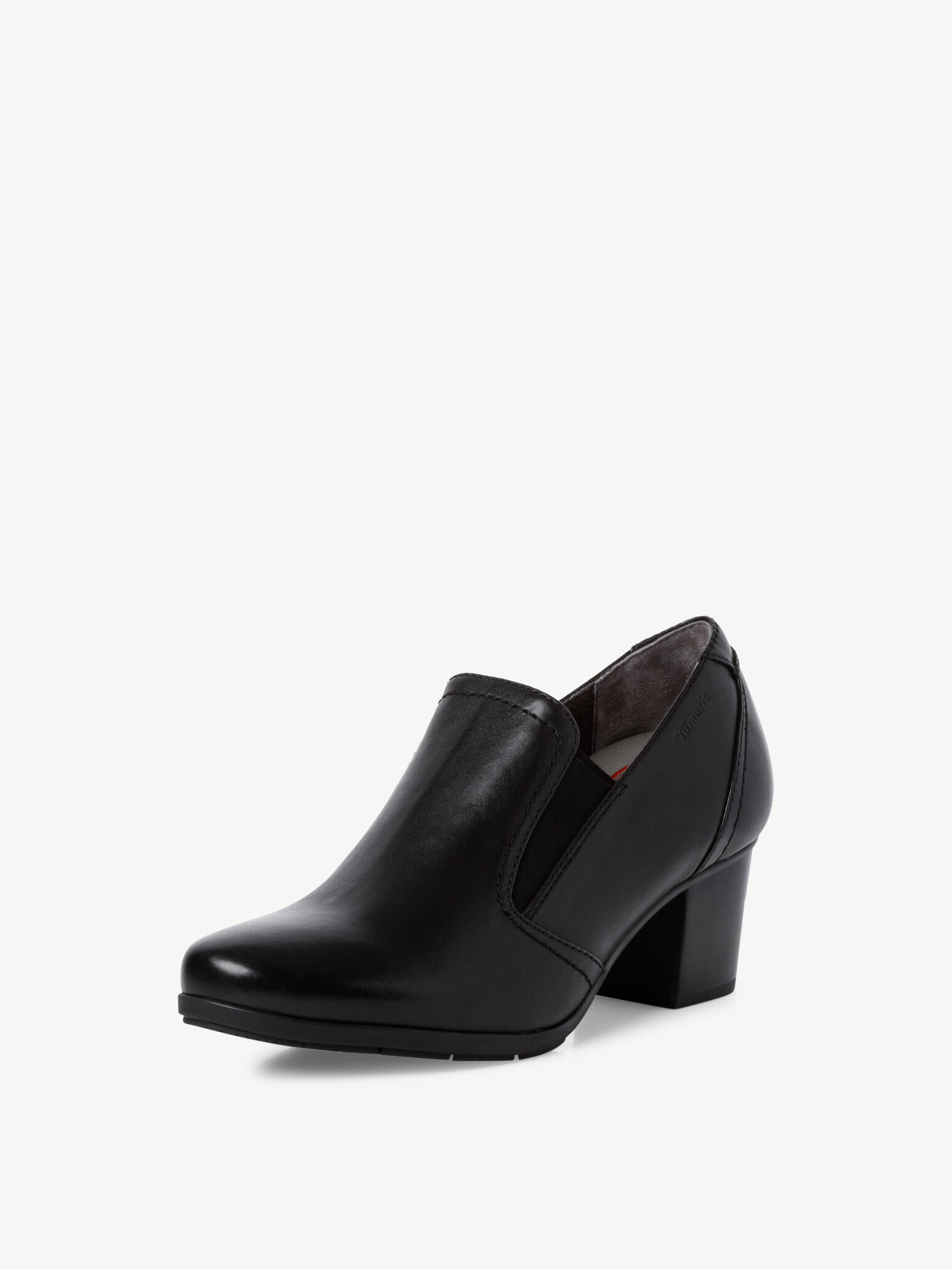 Leather Trotteur - Black