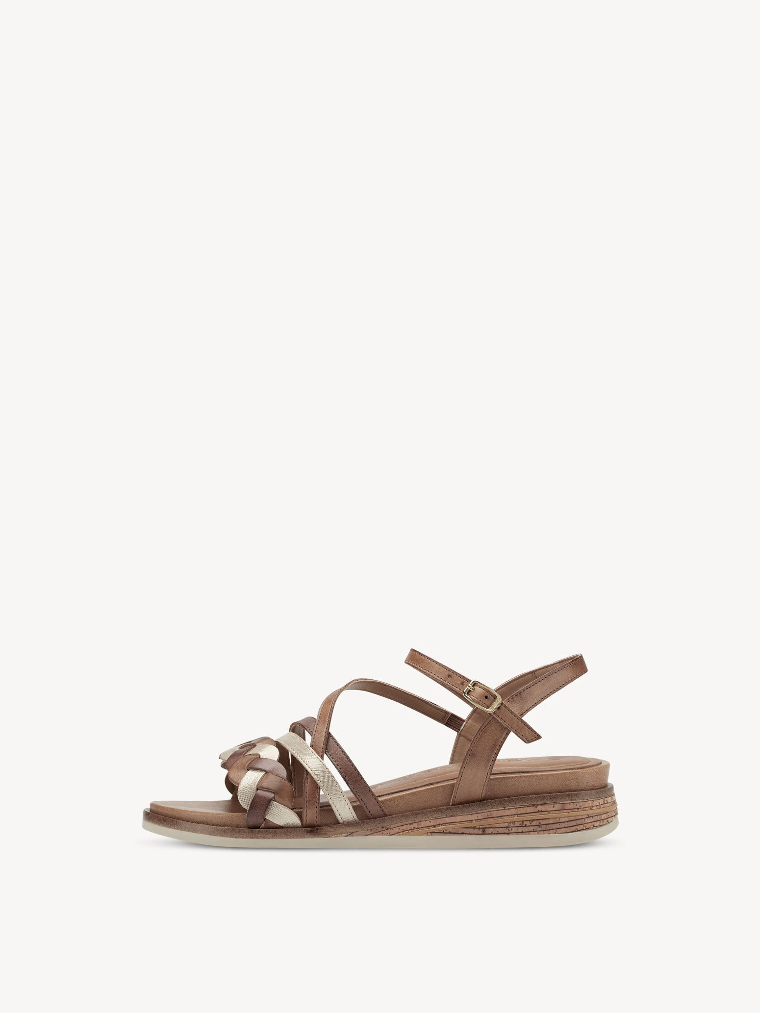 Heeled Sandal - Brown