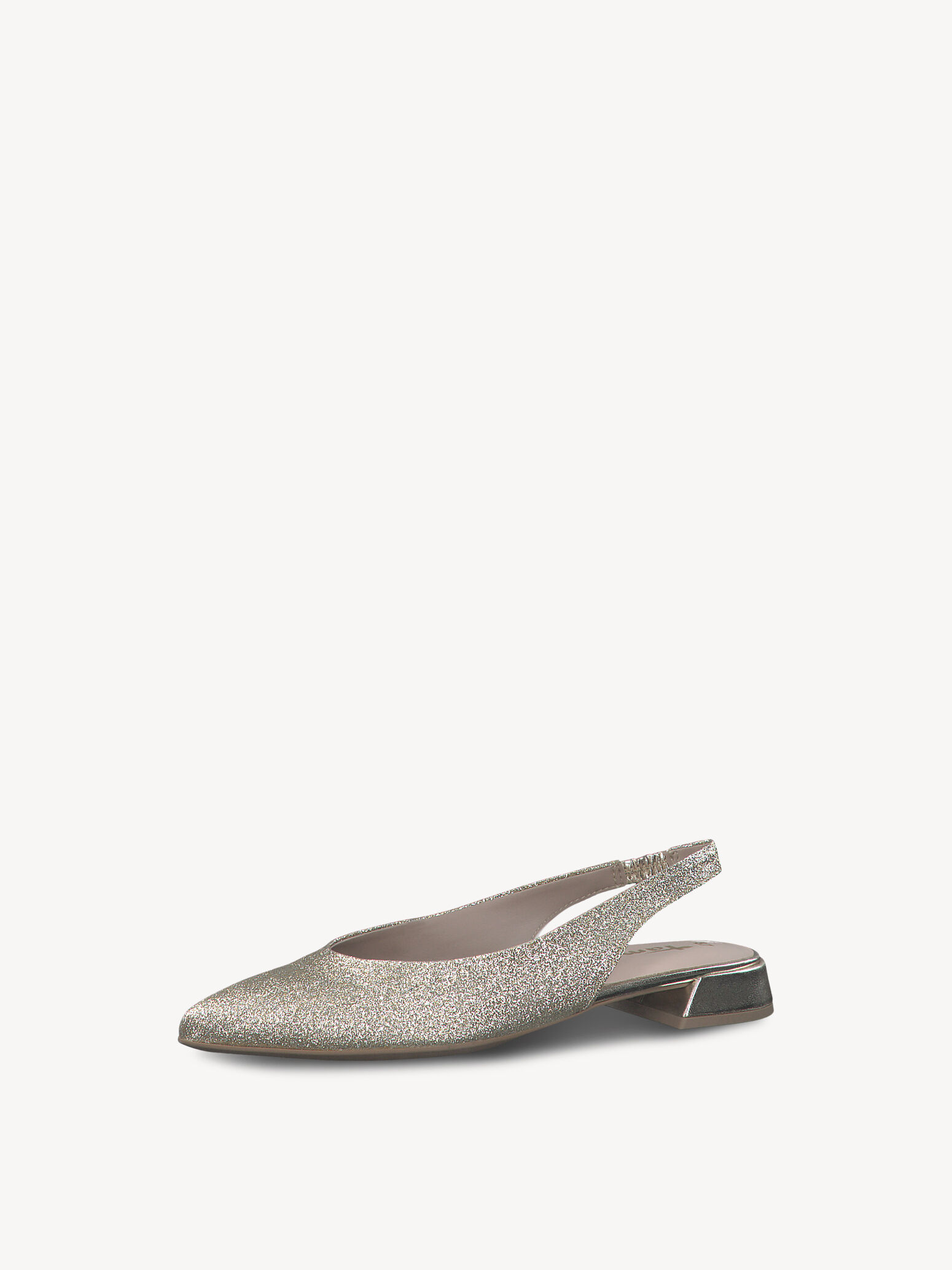 Sling Pumps - Metallic