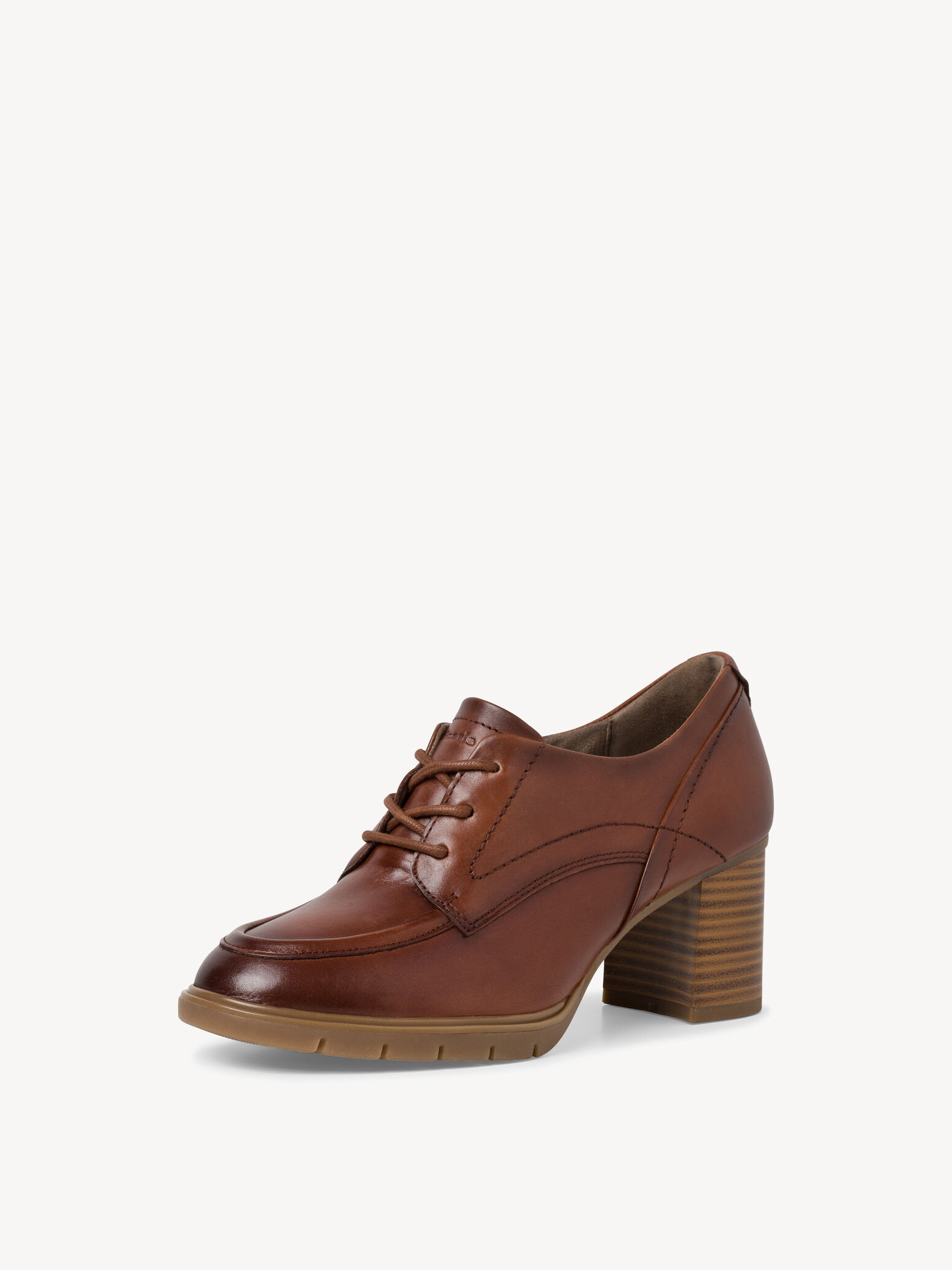 Leather Trotteur - Brown