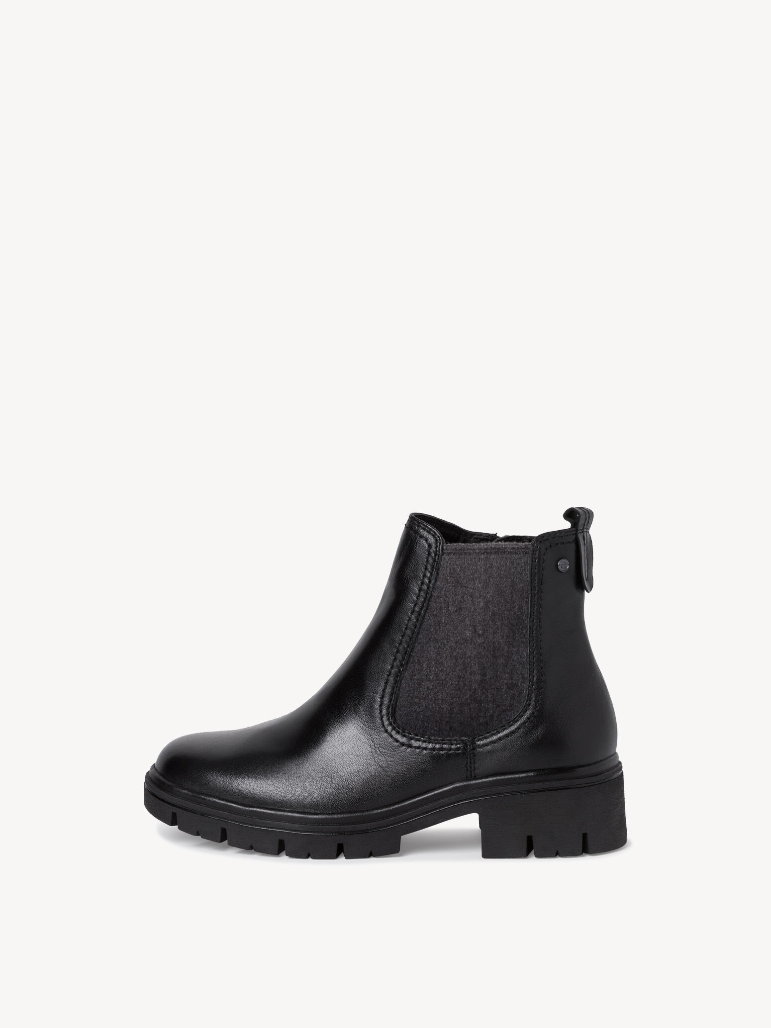 Leather Chelsea Boot - Black