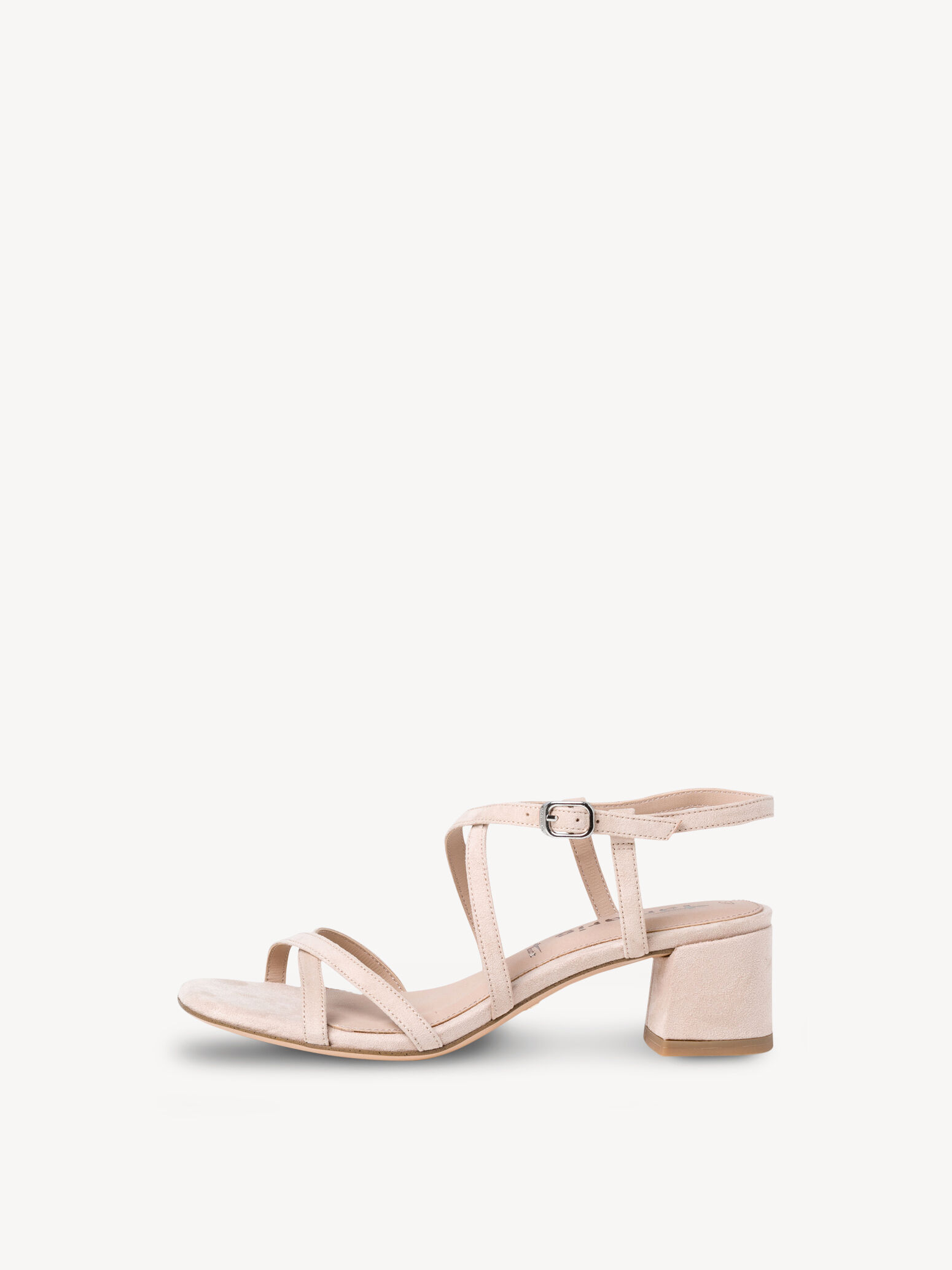 Heeled Sandal - Beige