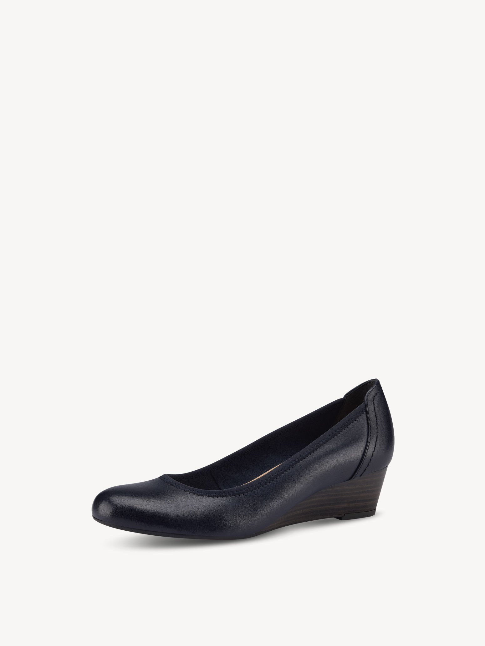 Leather Pumps - Blue