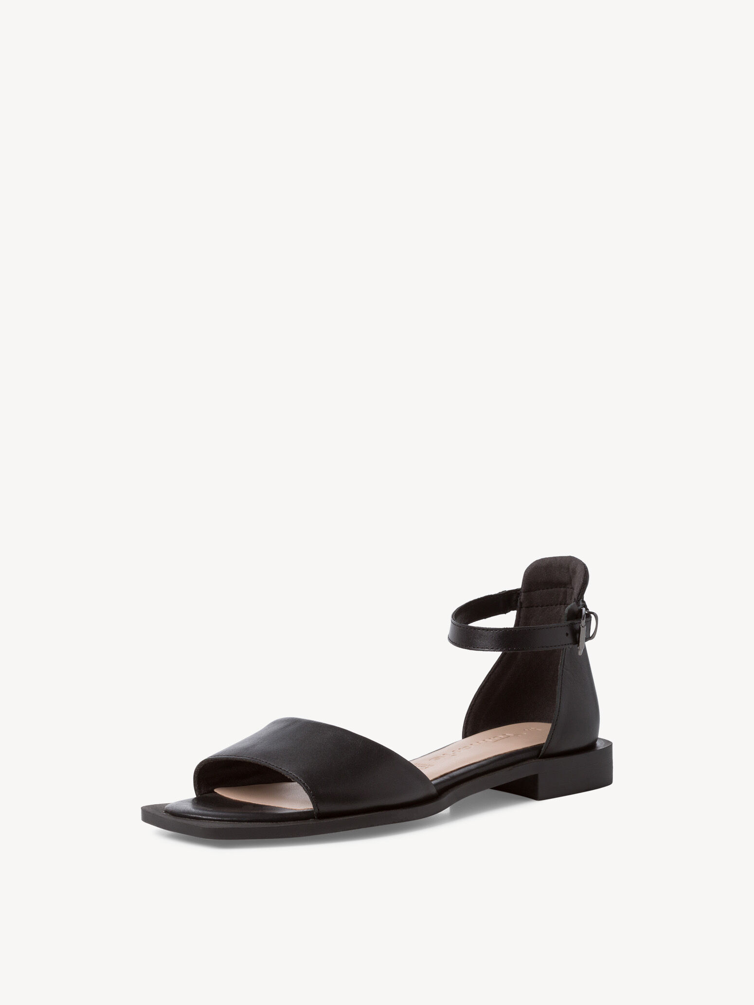Leather Sandal - Black
