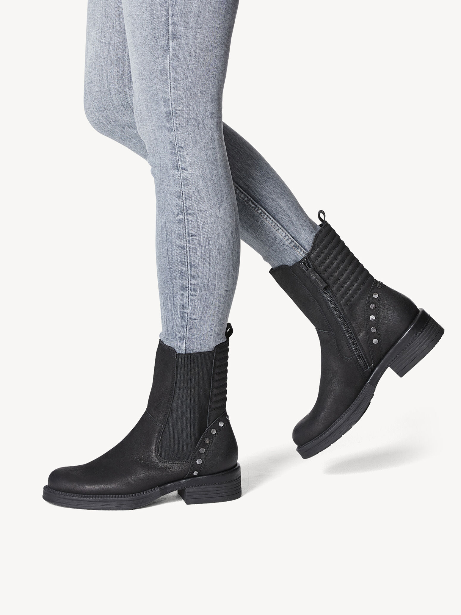 Leather Chelsea Boot - Black