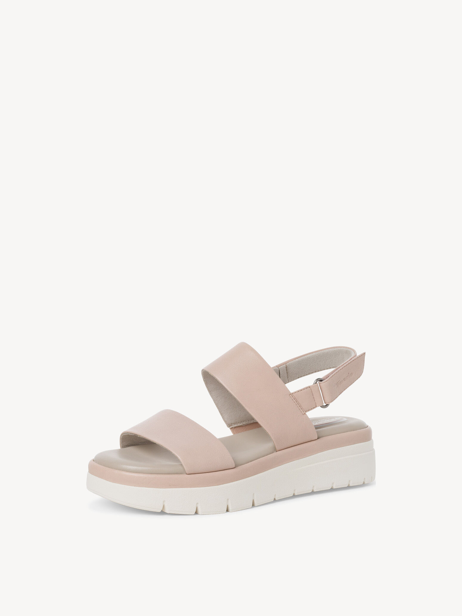 Leather Sandal - Rose