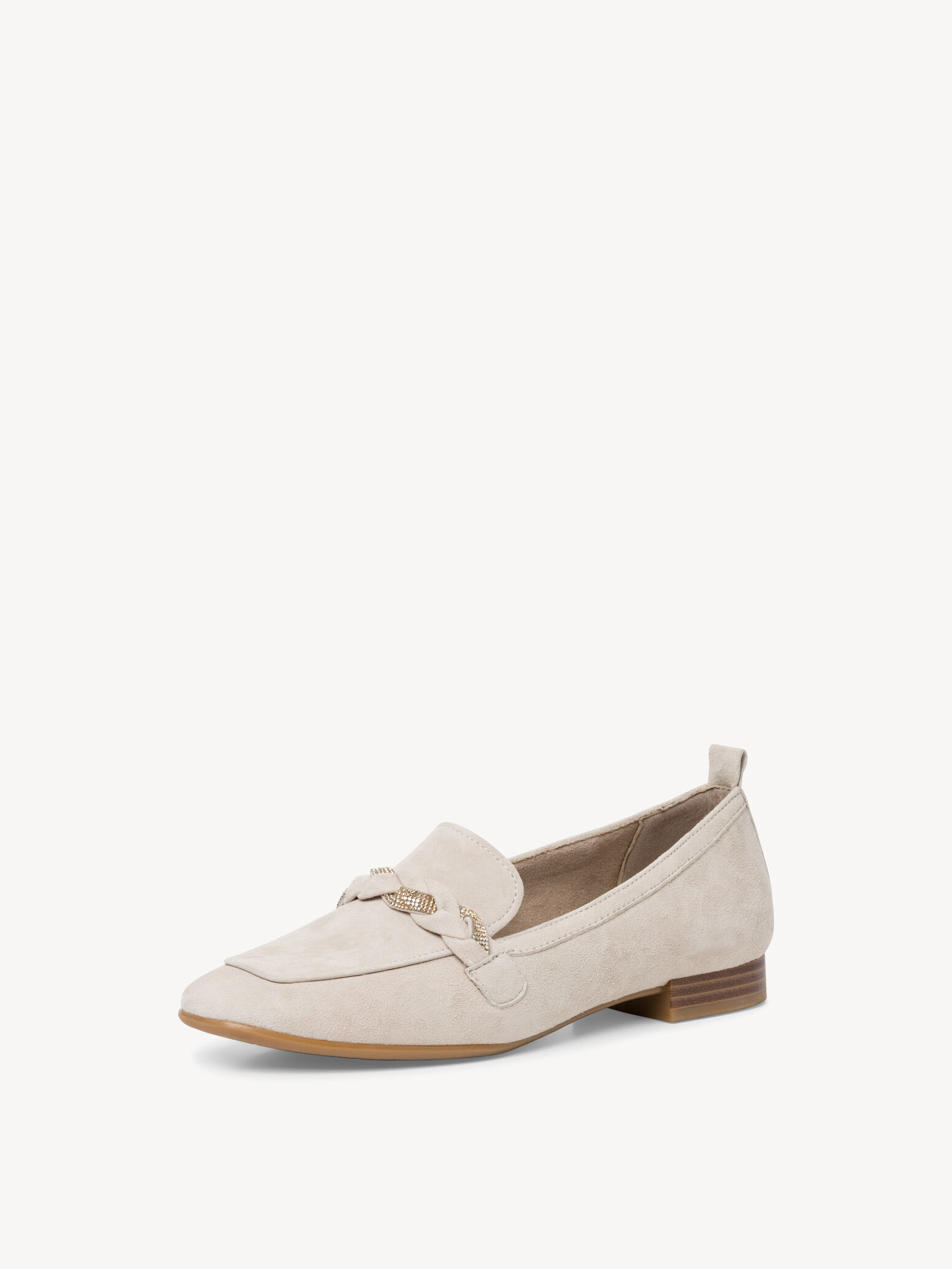 Leather Slipper - Beige