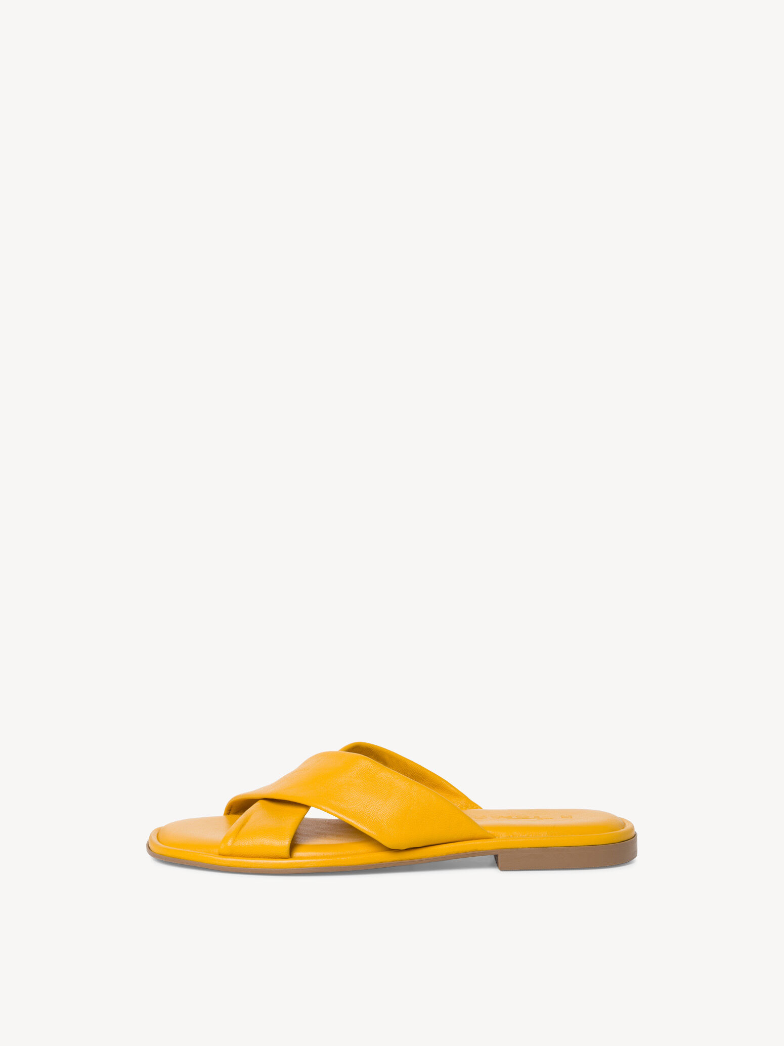 Leather Mule - Yellow