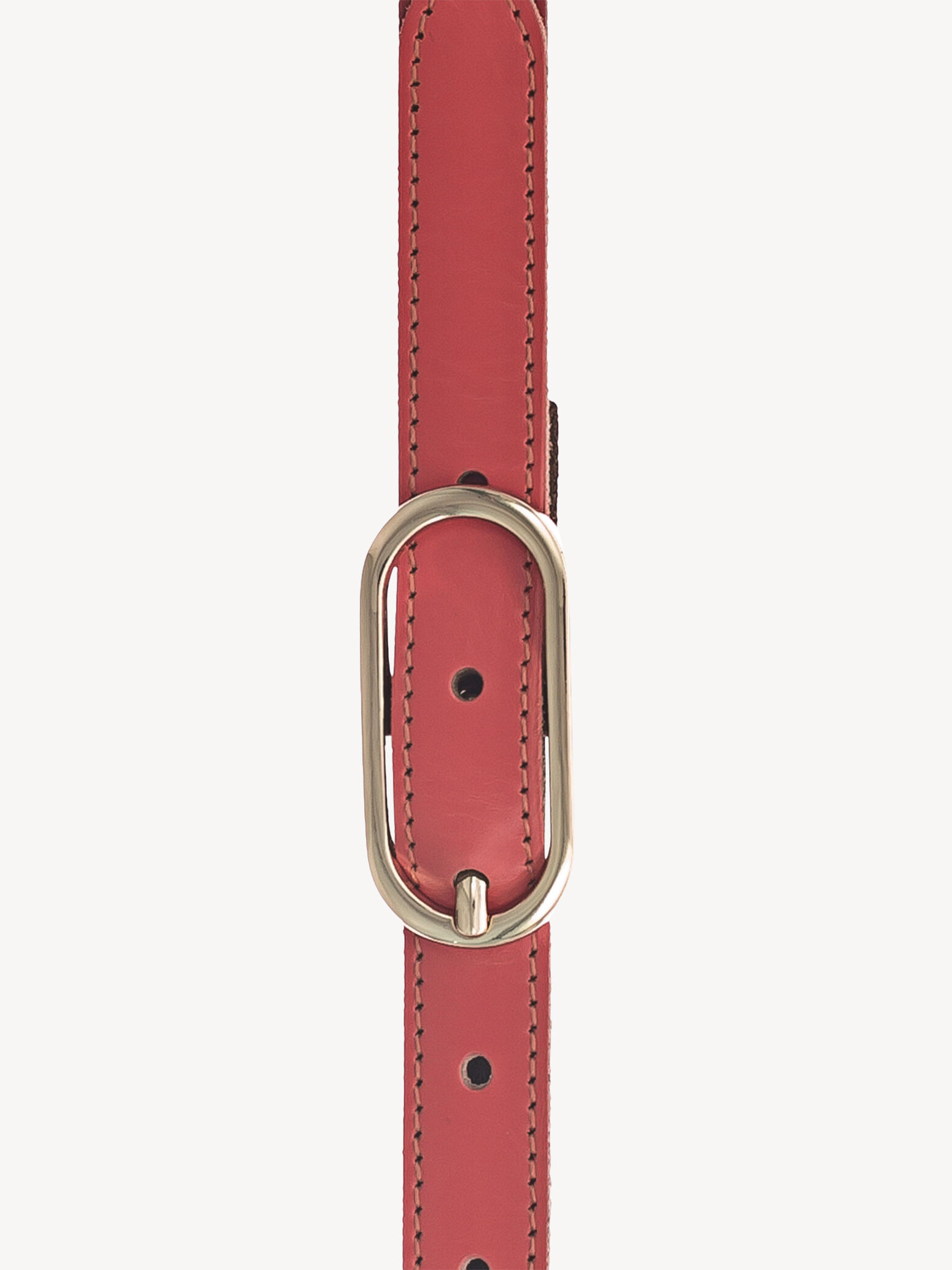 Leather Belt - Rose