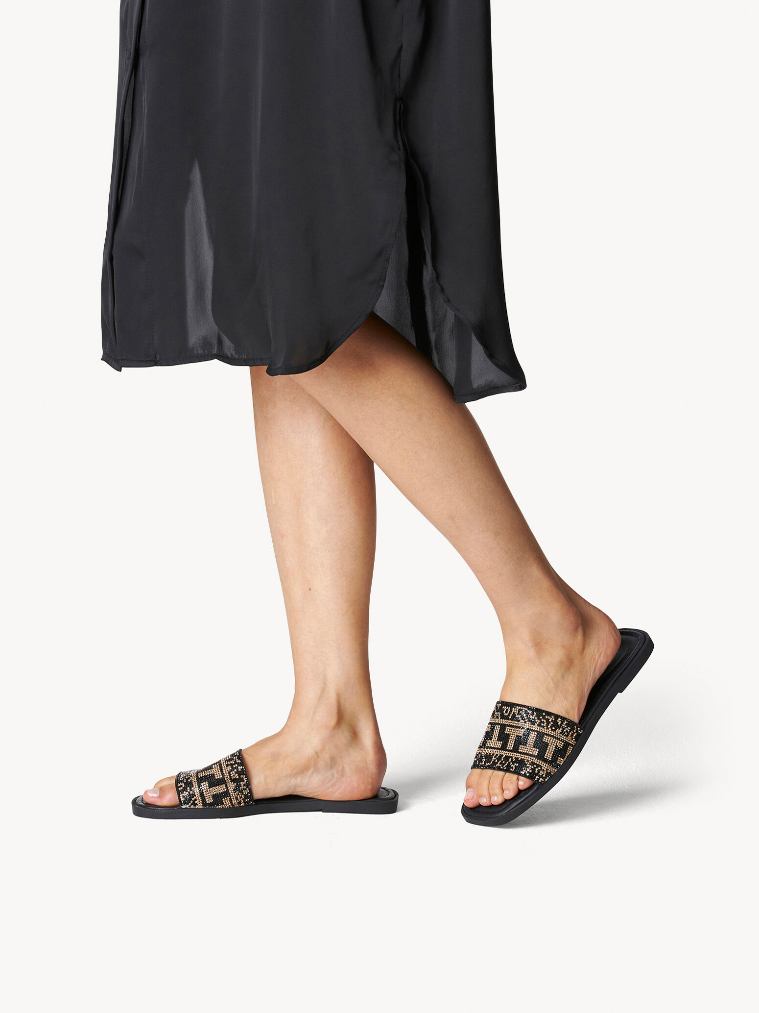 Leather Mule - Black