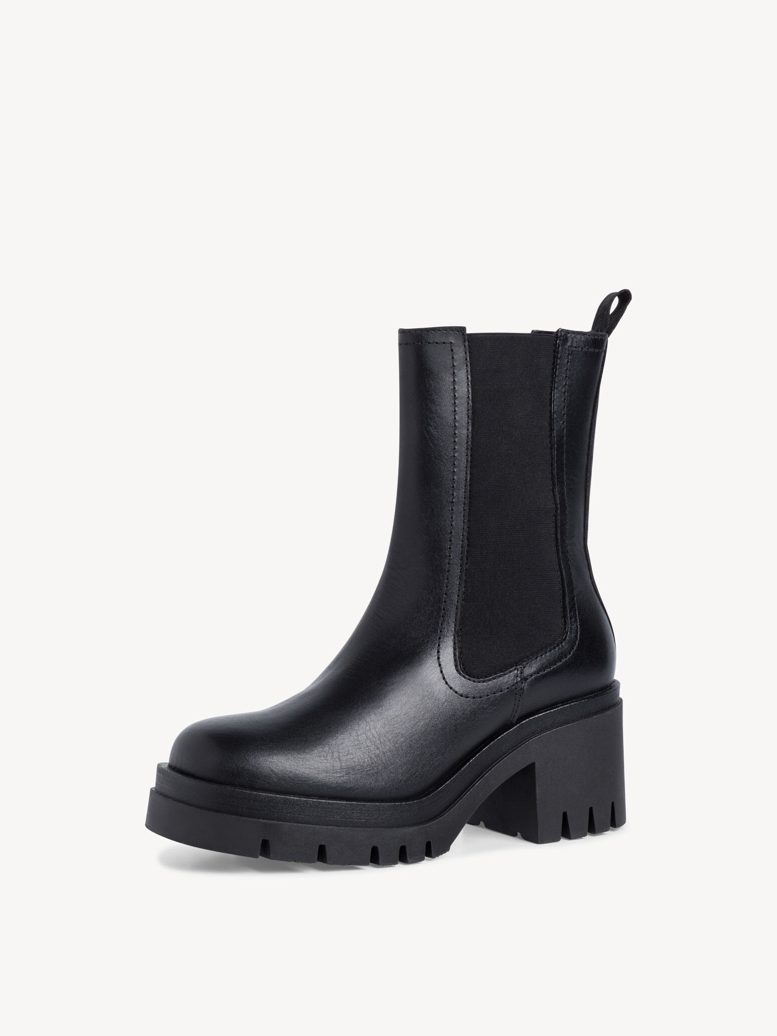 Leather Chelsea Boot - Black