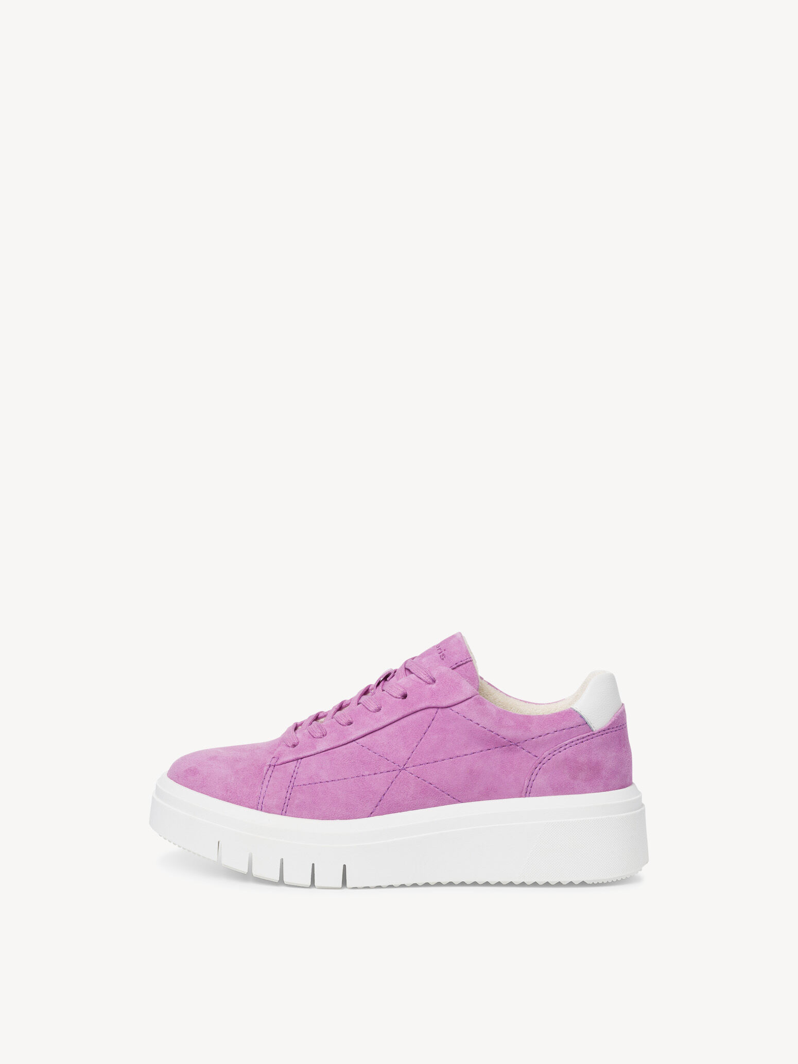 Leather Sneaker - Purple