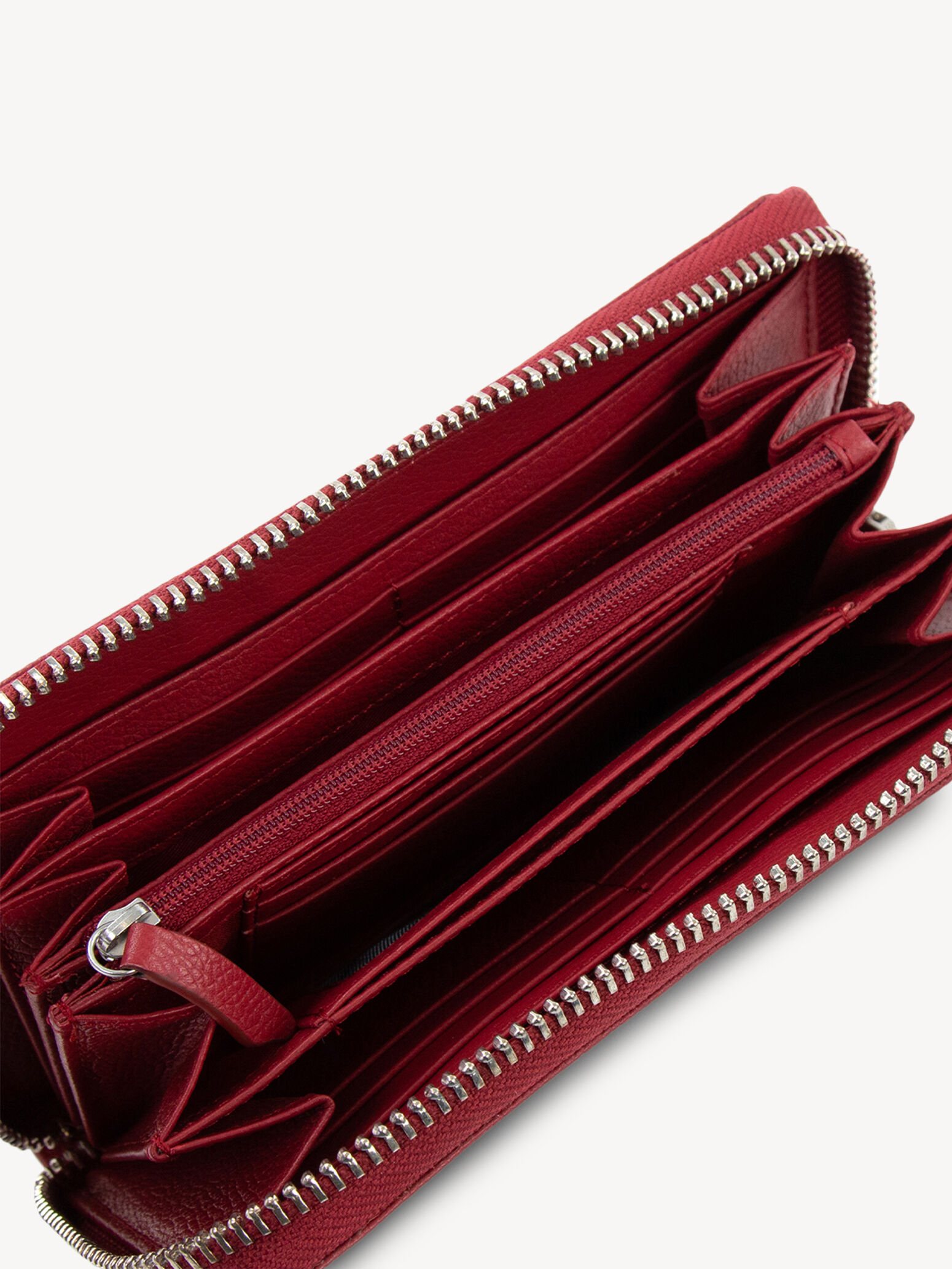 Leather Wallet - Red