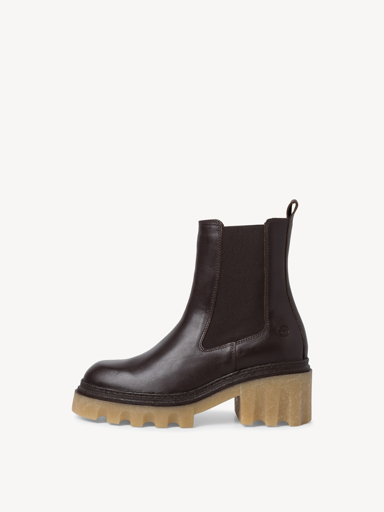 Leather Chelsea Boot - Brown