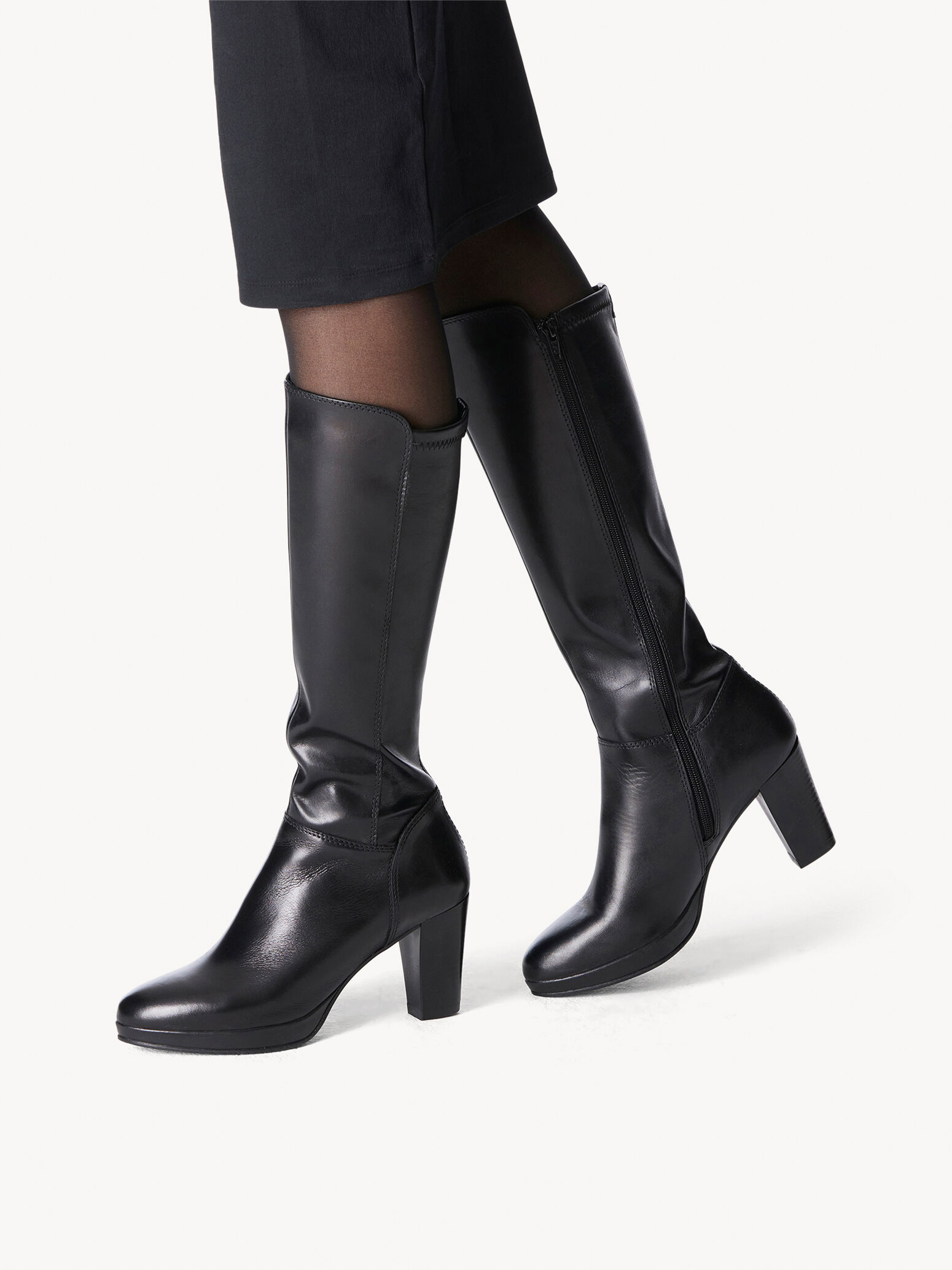 Leather Boots - Black