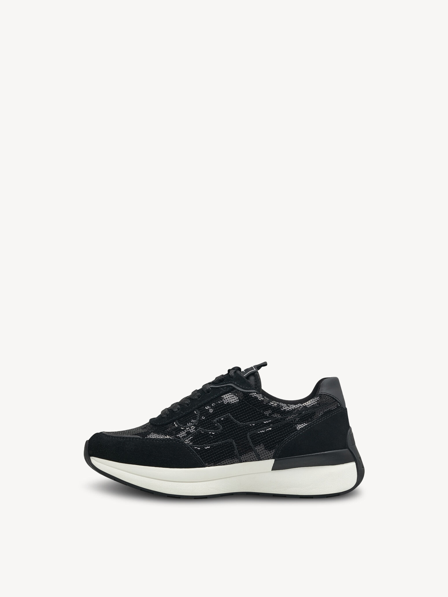 Leather Sneaker - Black